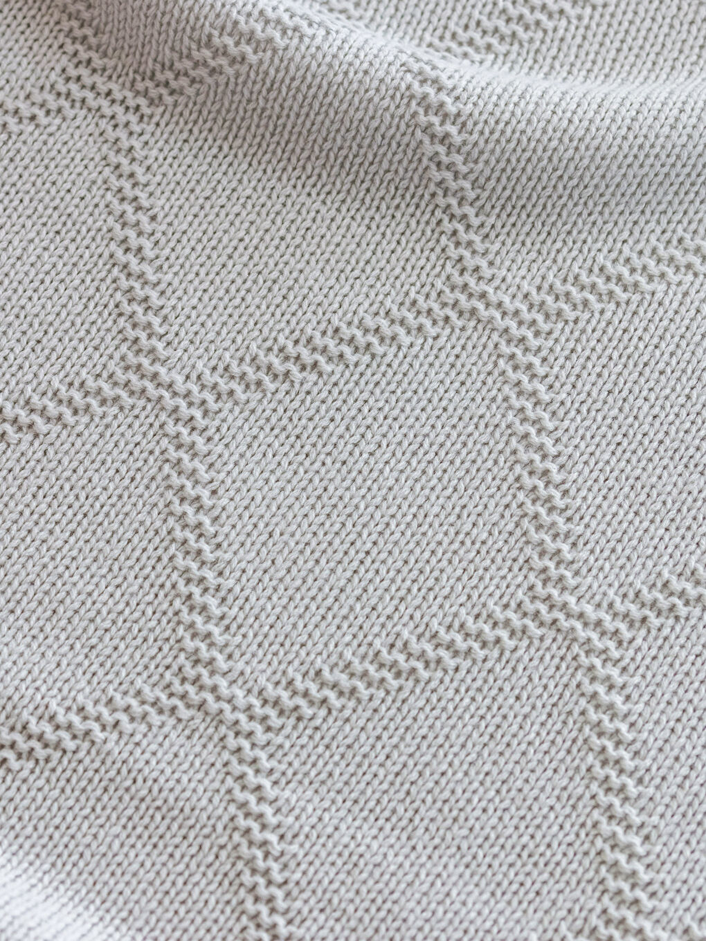 Pătură Tricot pentru Bebeluși 80x100 Cm-1