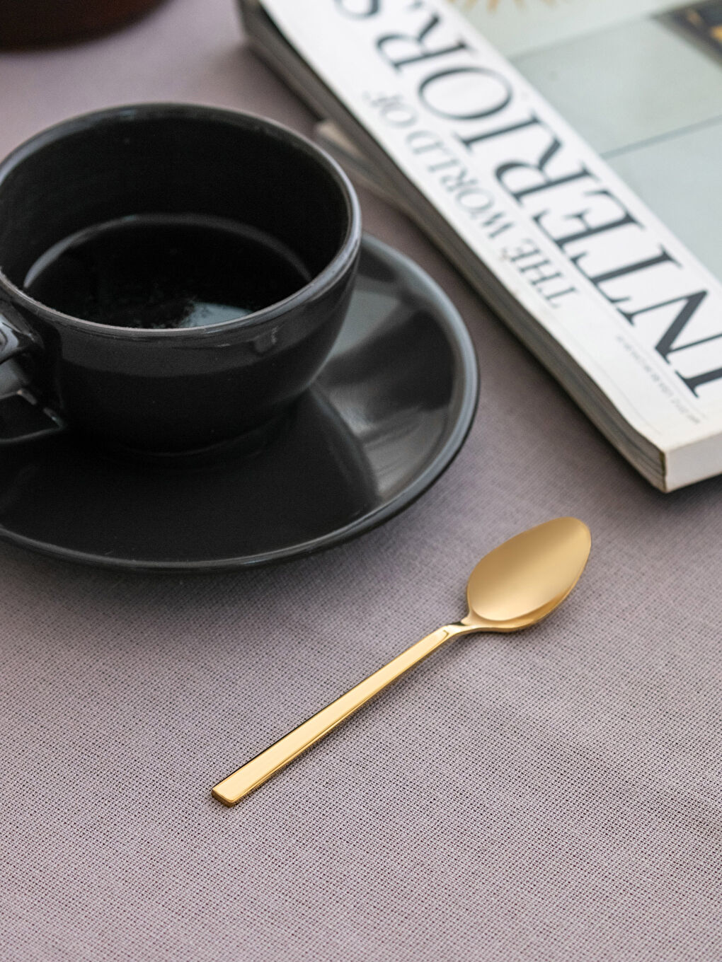 Set Lingurițe de Ceai din Oțel Pachet de 6