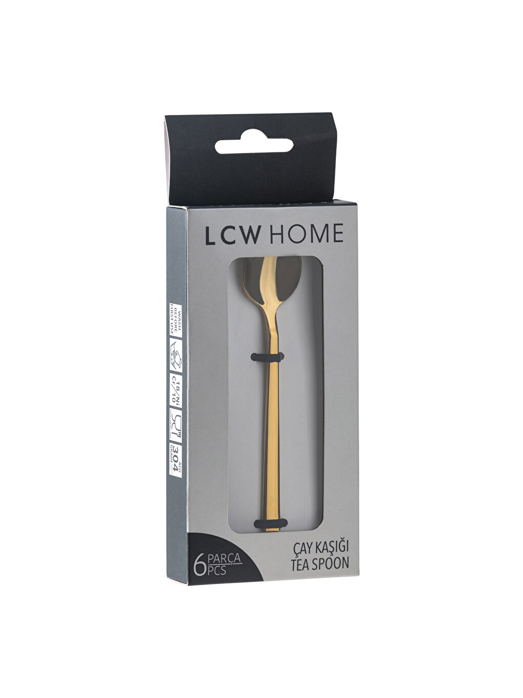 Set Lingurițe de Ceai din Oțel Pachet de 6-2