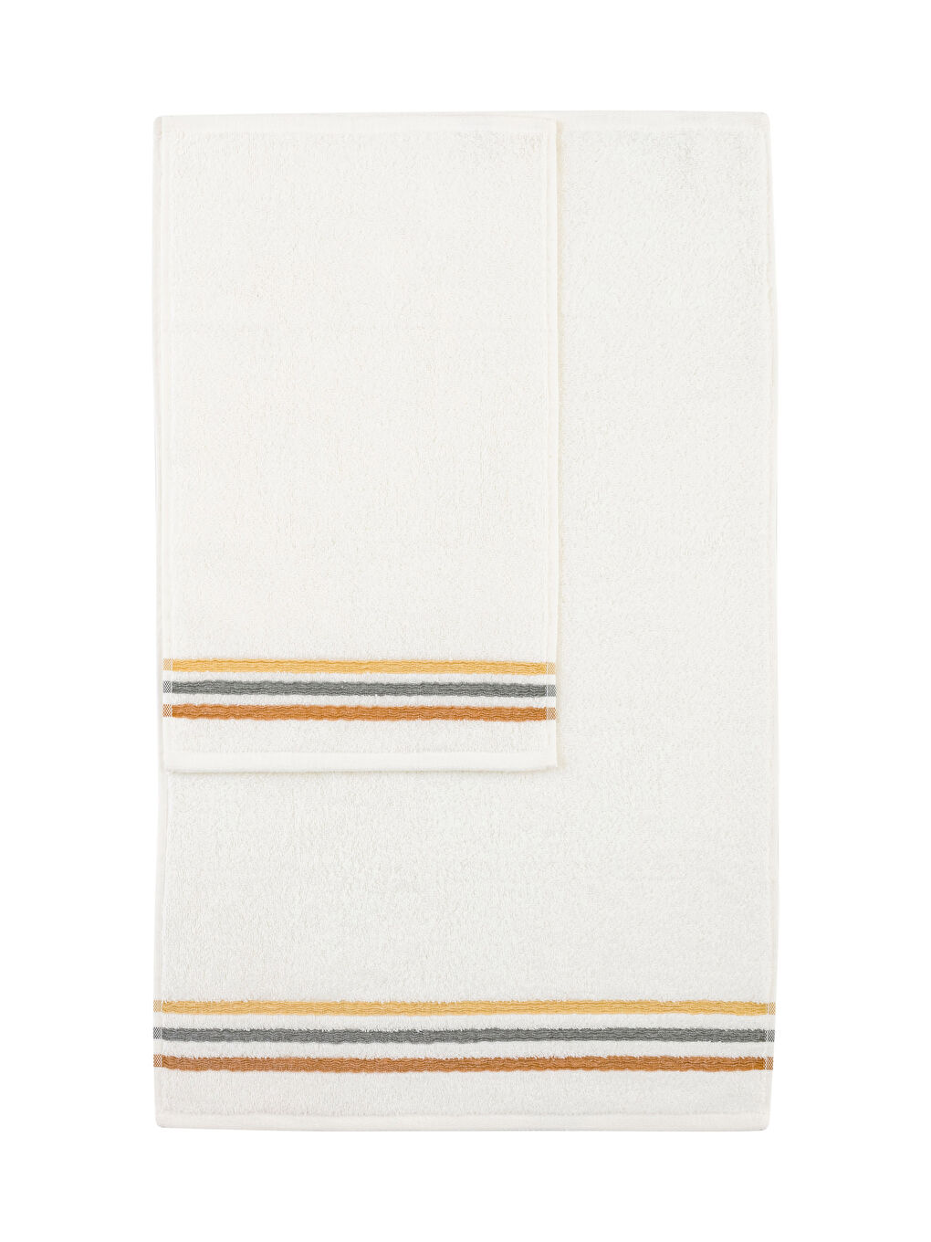 Striped Cotton Towel Set of 2-5