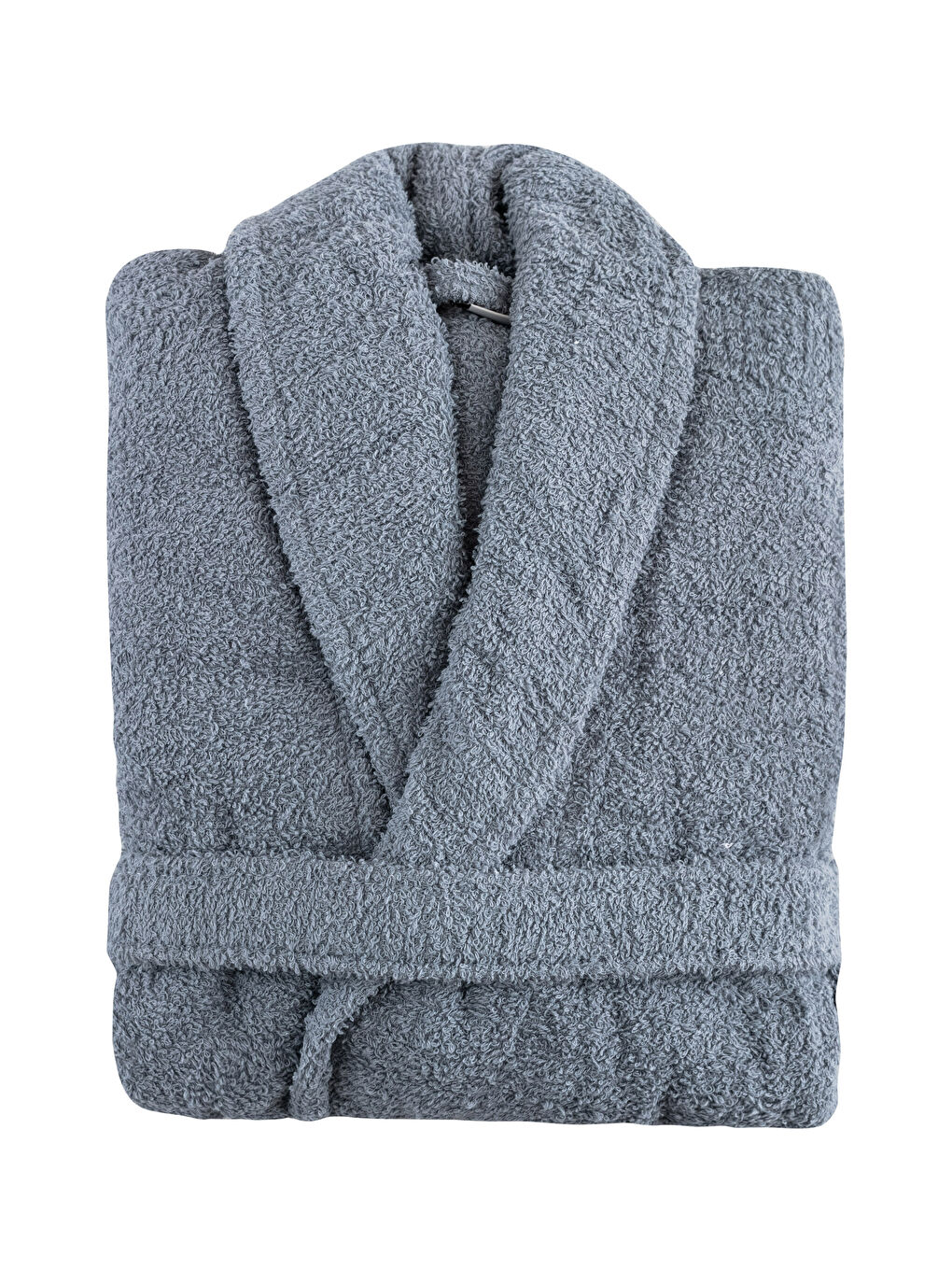 روب حمام رجالي طويل بياقة مستقيمة على شكل حرف V-4