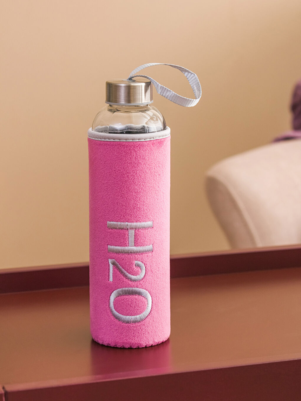 H2O Sleeved Glass Flask 600 ml -S3G141Z8-SX3
