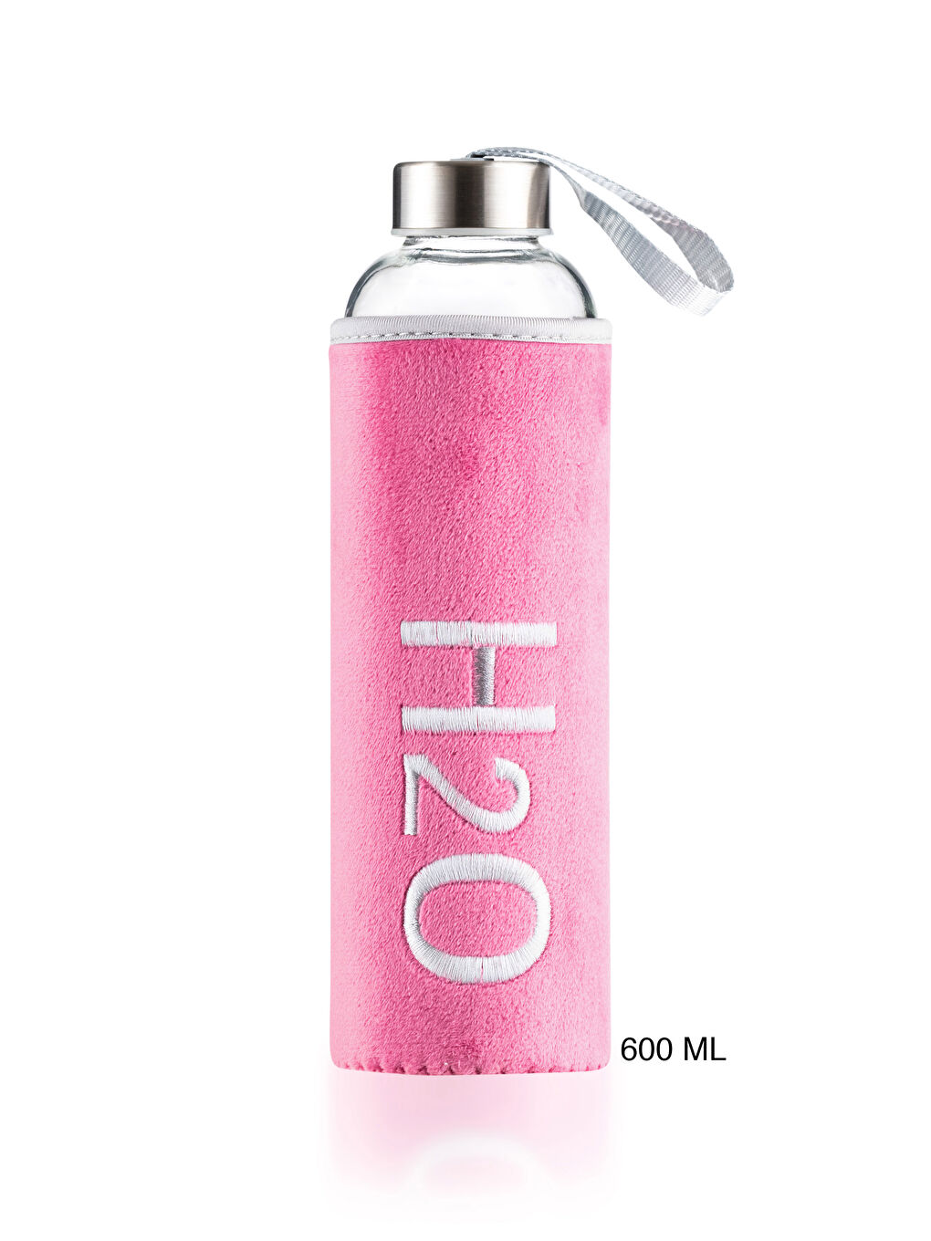 H2O Sleeved Glass Flask 600 ml -S3G141Z8-SX3
