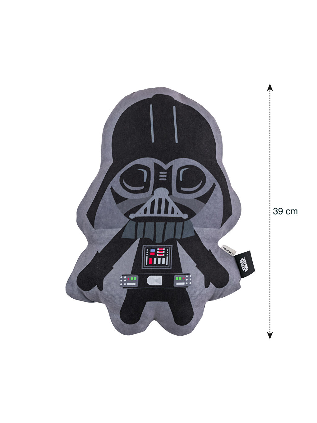 LCW HOME Darth Vader Printed Filled Baby Throw Pillow 39 Cm -S3G240Z1-F9C