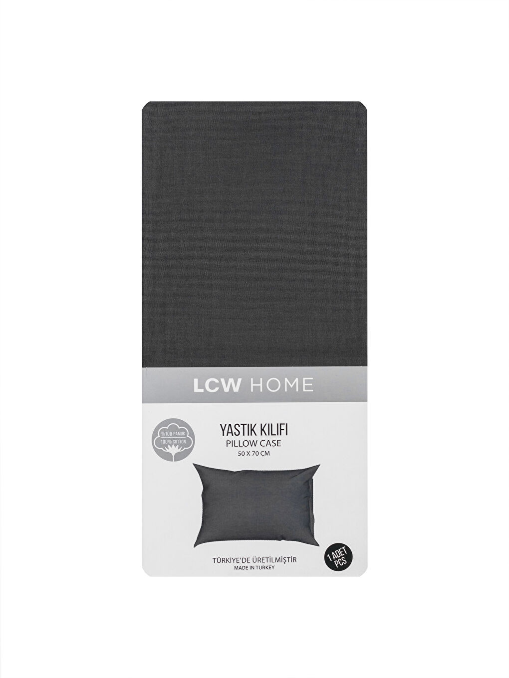 LCW HOME Baumwoll-Kissenbezug Schlicht 50x70 Cm -S3G466Z8-S0N