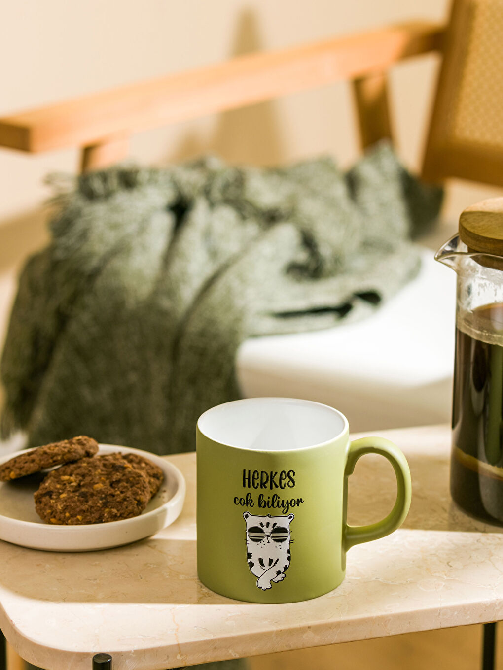 Karışık Baskılı Seramik Kupa 320 ml