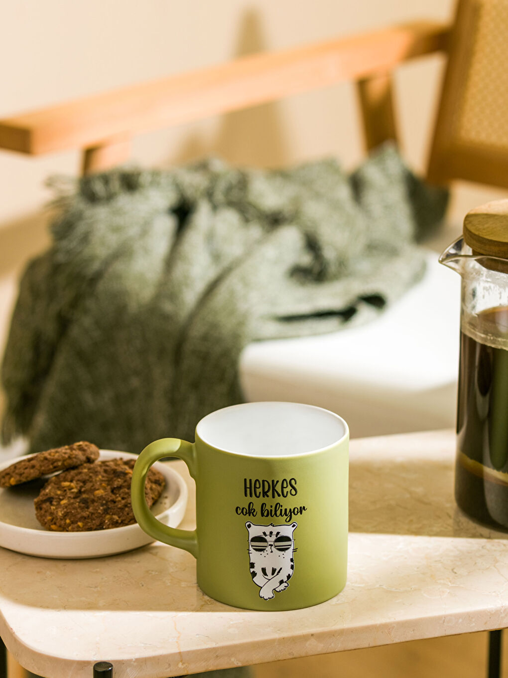 Karışık Baskılı Seramik Kupa 320 ml-1