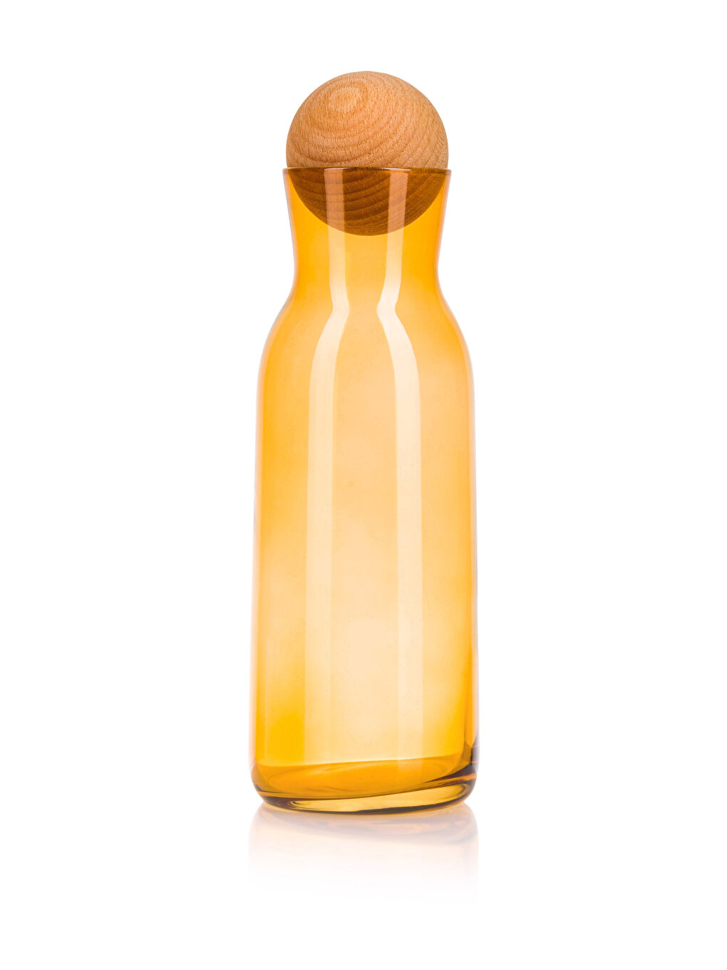 إبريق زجاج بغطاء فلين خشب 1200 مل-4