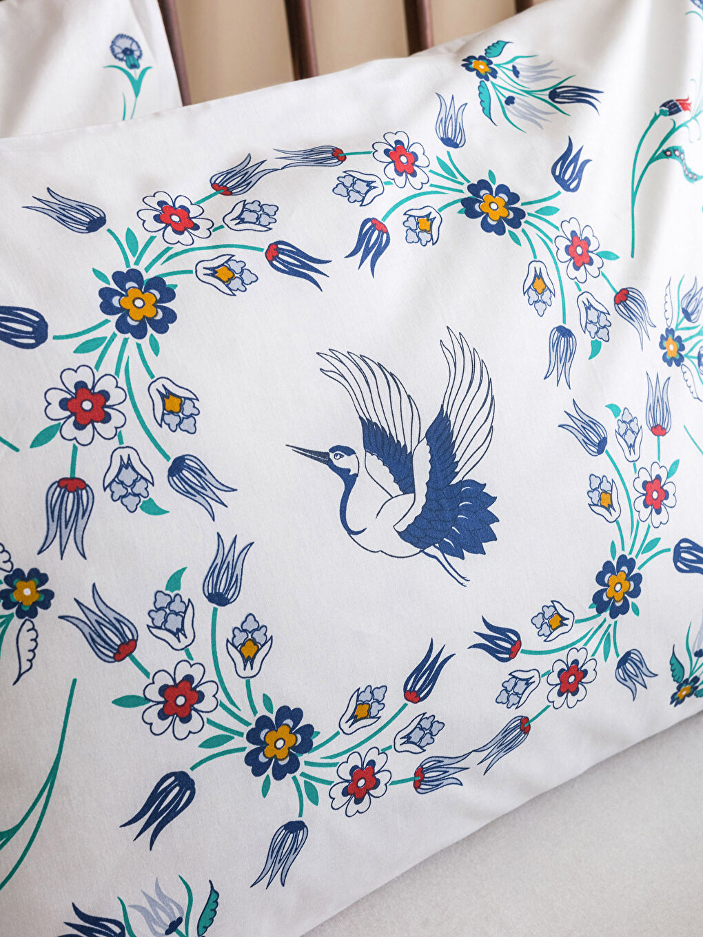 Patterned Ranforce Double Duvet Cover Set -S3G871Z8-F9C