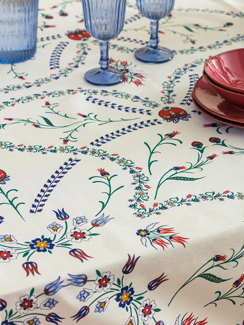 مفرش ترابيزة مطبوع 150x200 سم-2