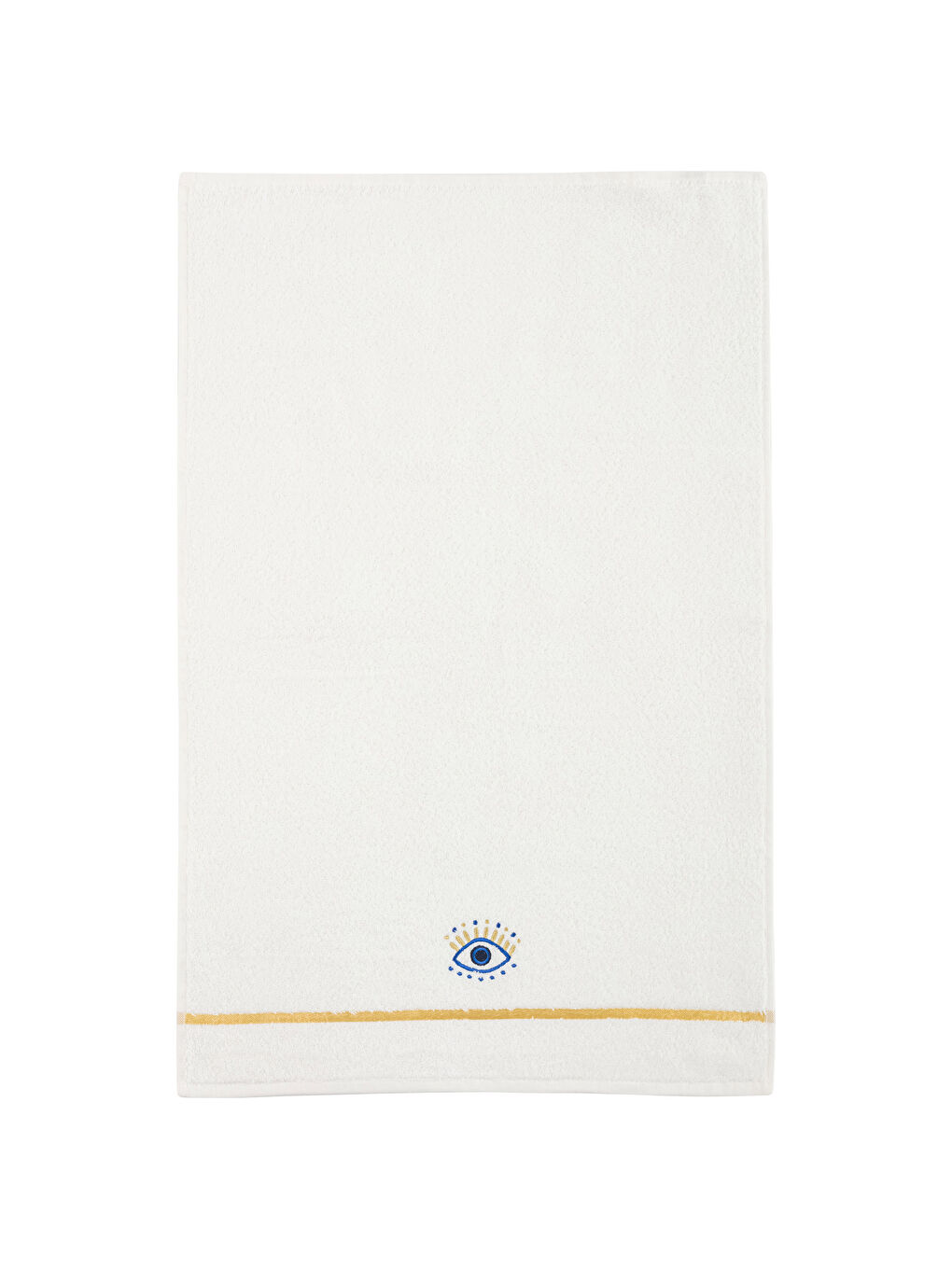 Prosop de Față Brodat cu Ochi din Bumbac 50x80 cm-4