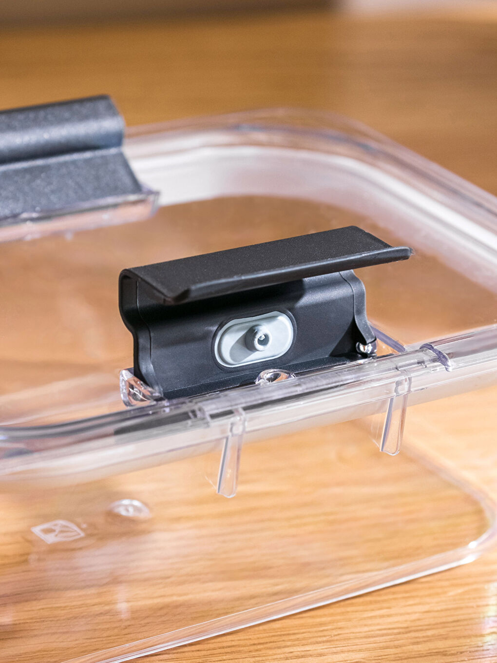 Antrasit Kapaklı Saklama Kabı 2'li-2