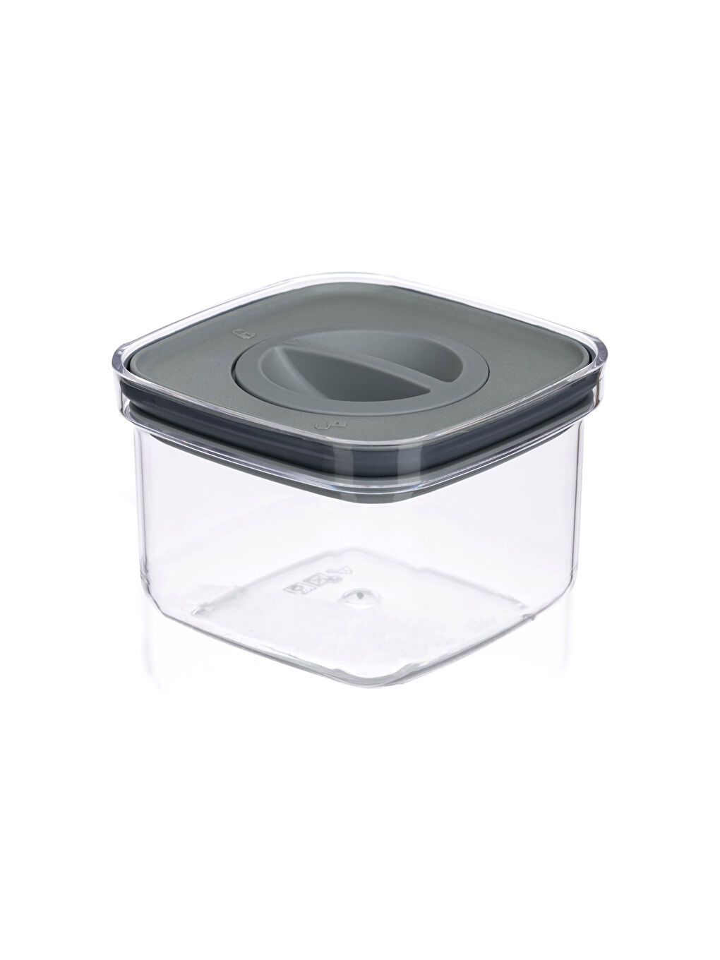 Gri Plastik Saklama Kabı 3'lü 500 ml-5