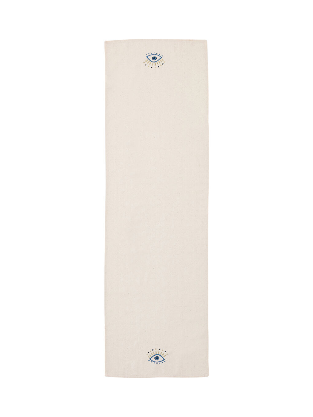 مفرش طاولة مطرز بالعين 45x150 سم-3