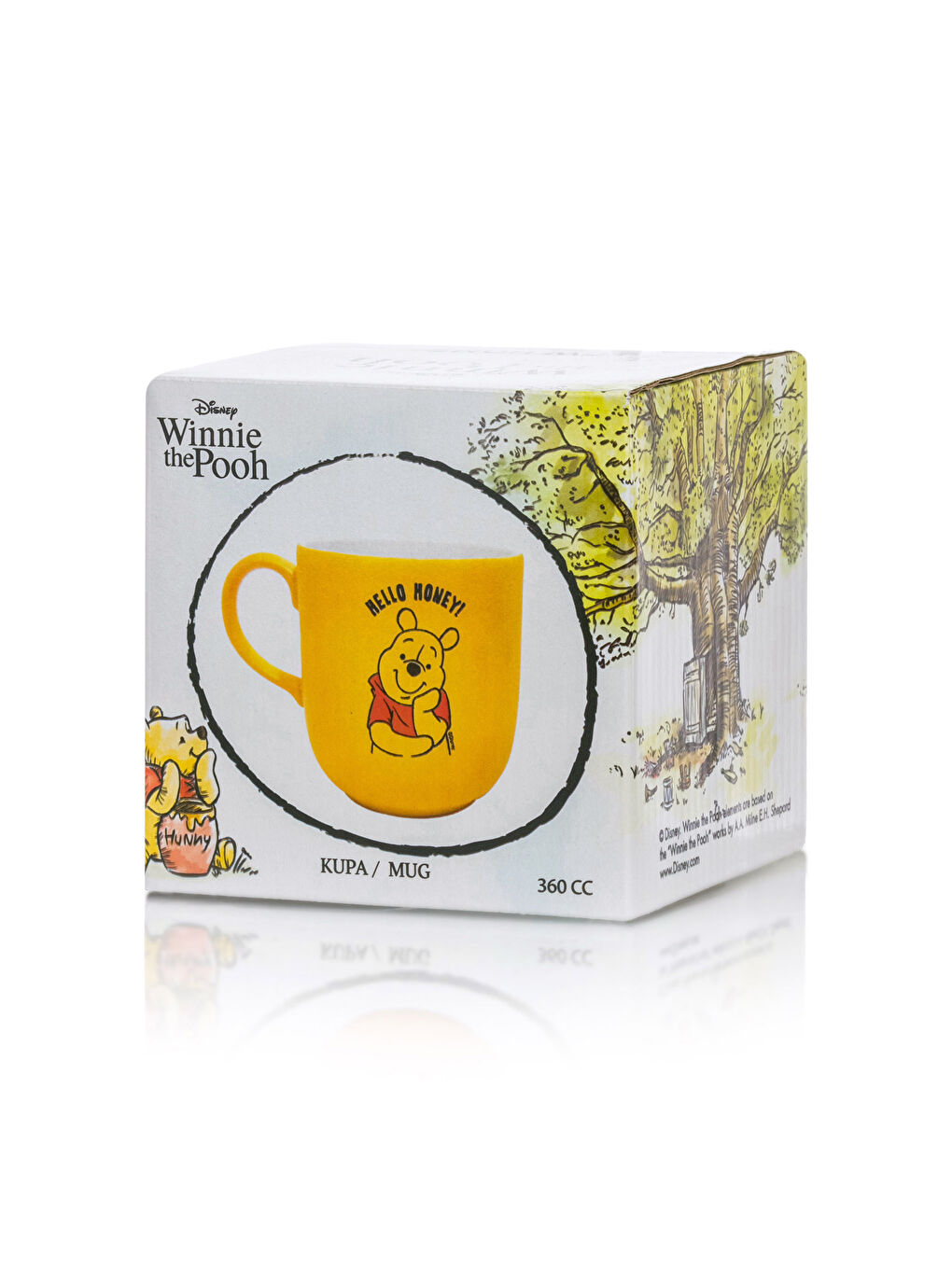 Winnie The Pooh Printed Ceramic Mug 360 Ml-3
