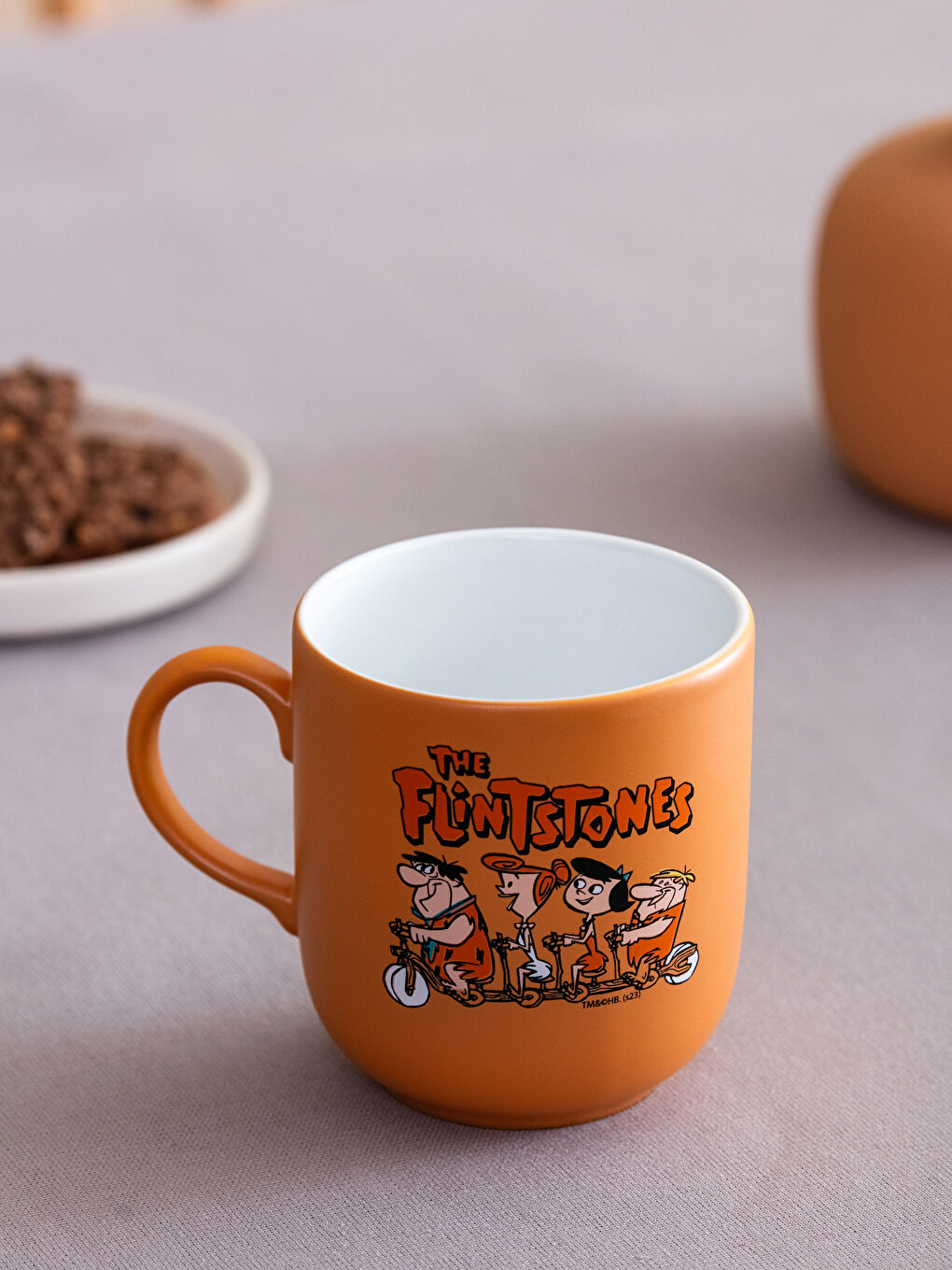 Karışık Taş Devri Baskılı Seramik Kupa 360 ml-2