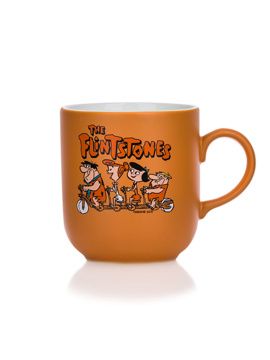 Karışık Taş Devri Baskılı Seramik Kupa 360 ml-4