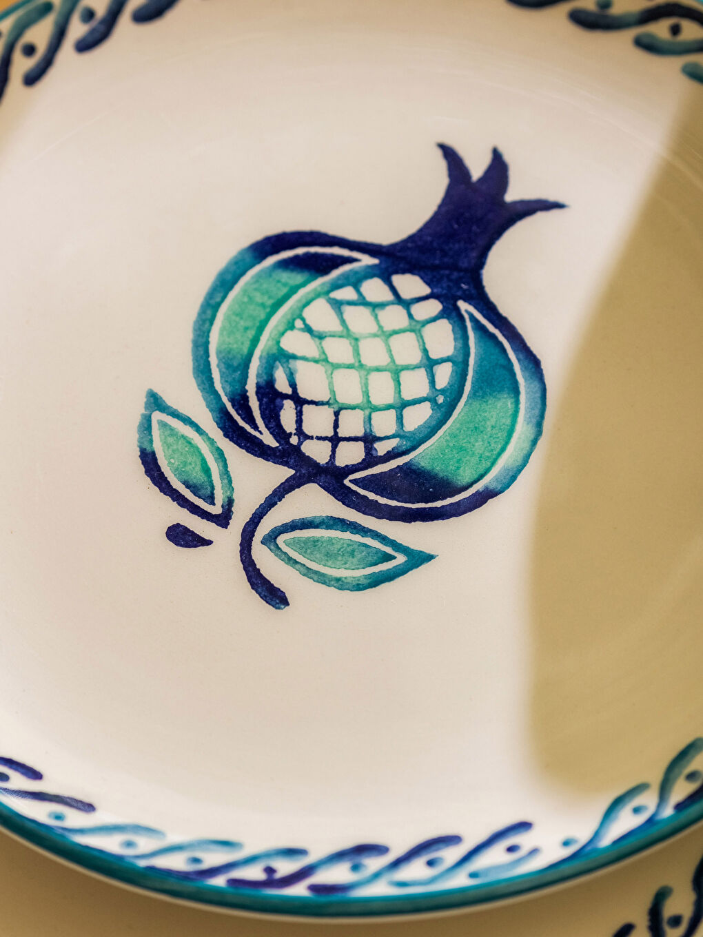 LCW HOME Printed Ceramic Cake Plate Set of 4 -S3GF80Z8-LQQ