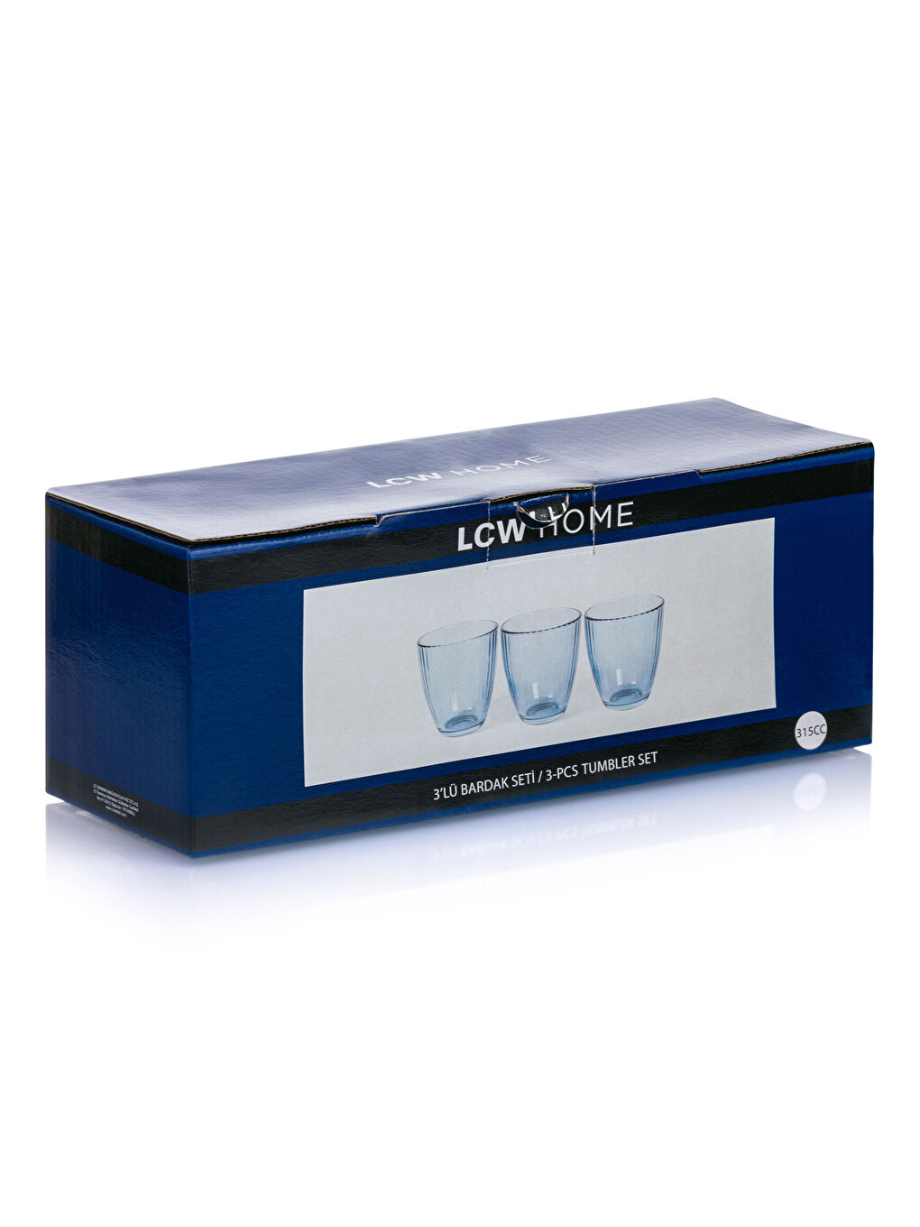 Pahar de Sticlă Plat 3 Buc 315 Ml-3