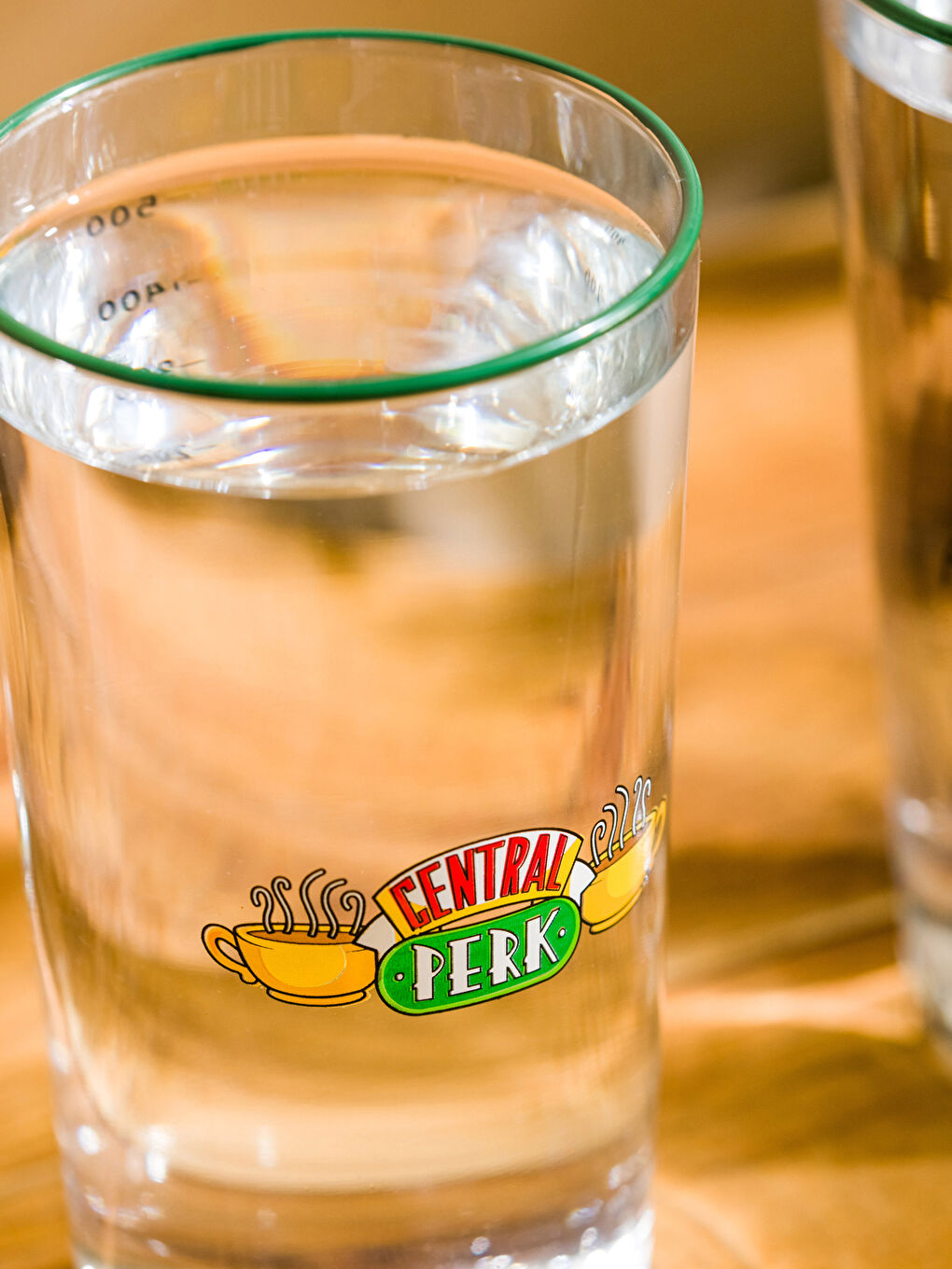 Karışık Friends Baskılı Cam Bardak 2'li 570 ml-3