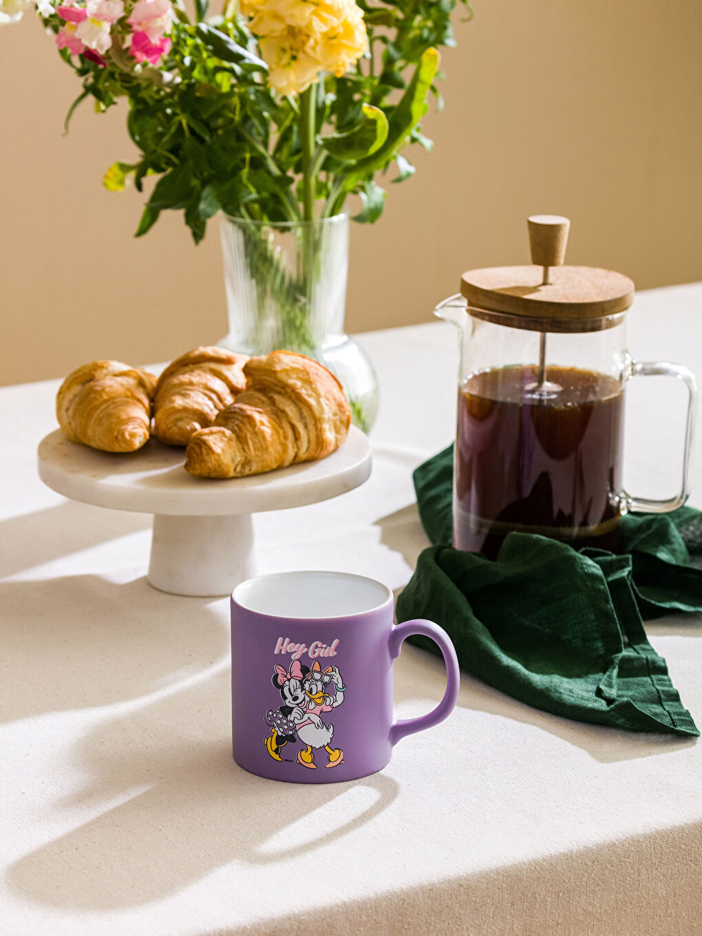 LCW HOME Minnie Mouse Printed Ceramic Mug 320 Ml -S3GL25Z4