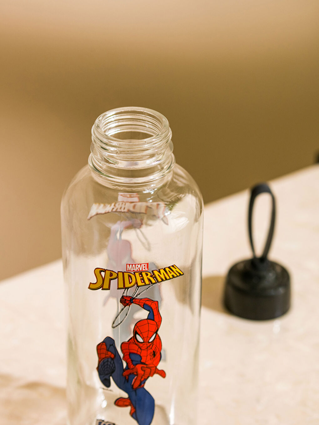 Spiderman Printed Boy Bottle 500 Ml-2