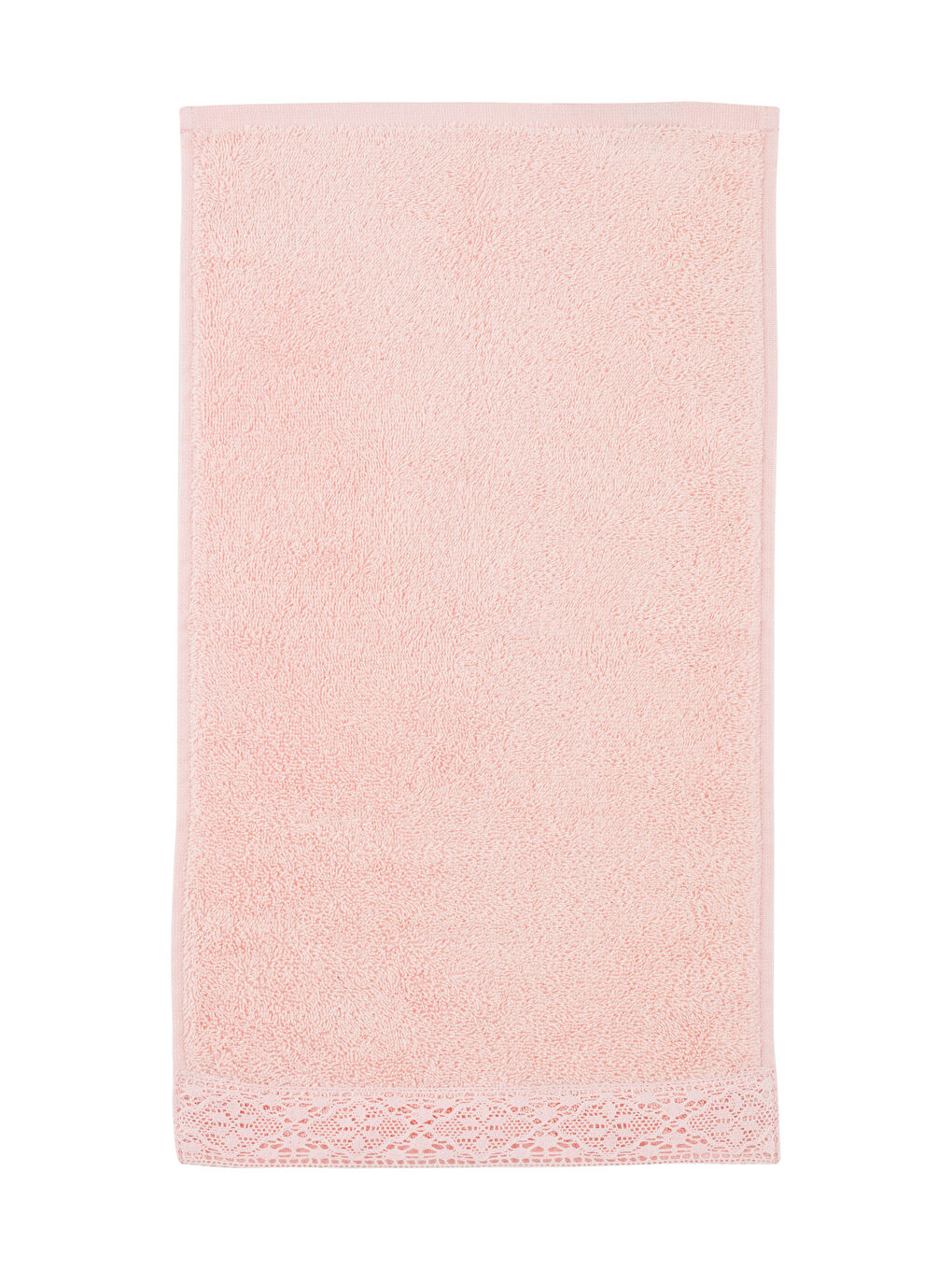 Lace Detailed Cotton Hand Towel 30x50 Cm-4