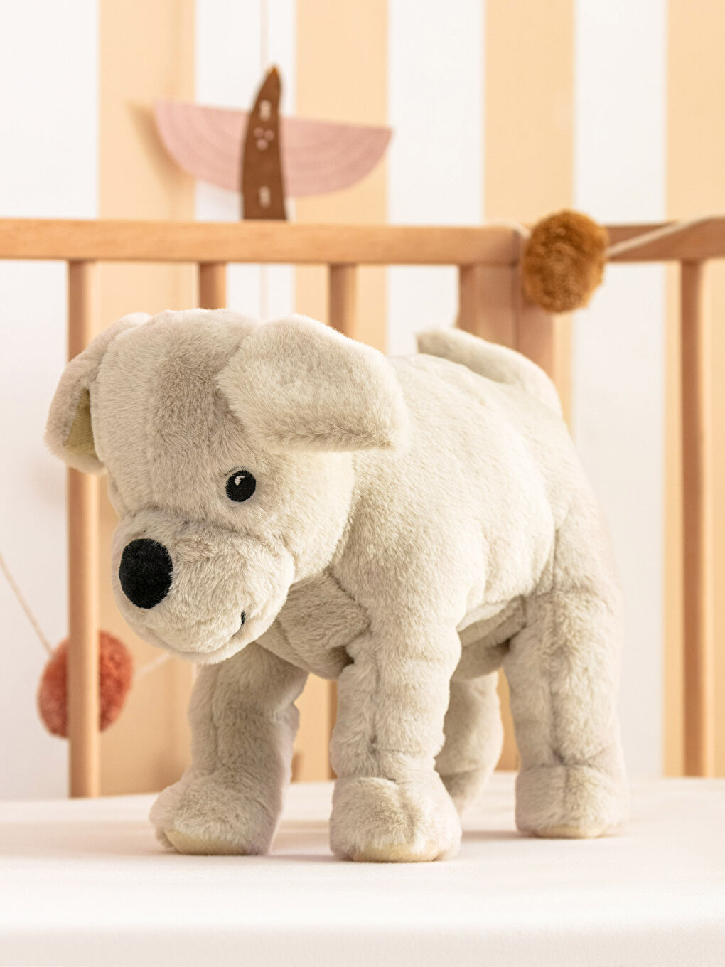 Karışık Köpek Figürlü Dolgulu Pelüş Bebek Kırlent 50 cm