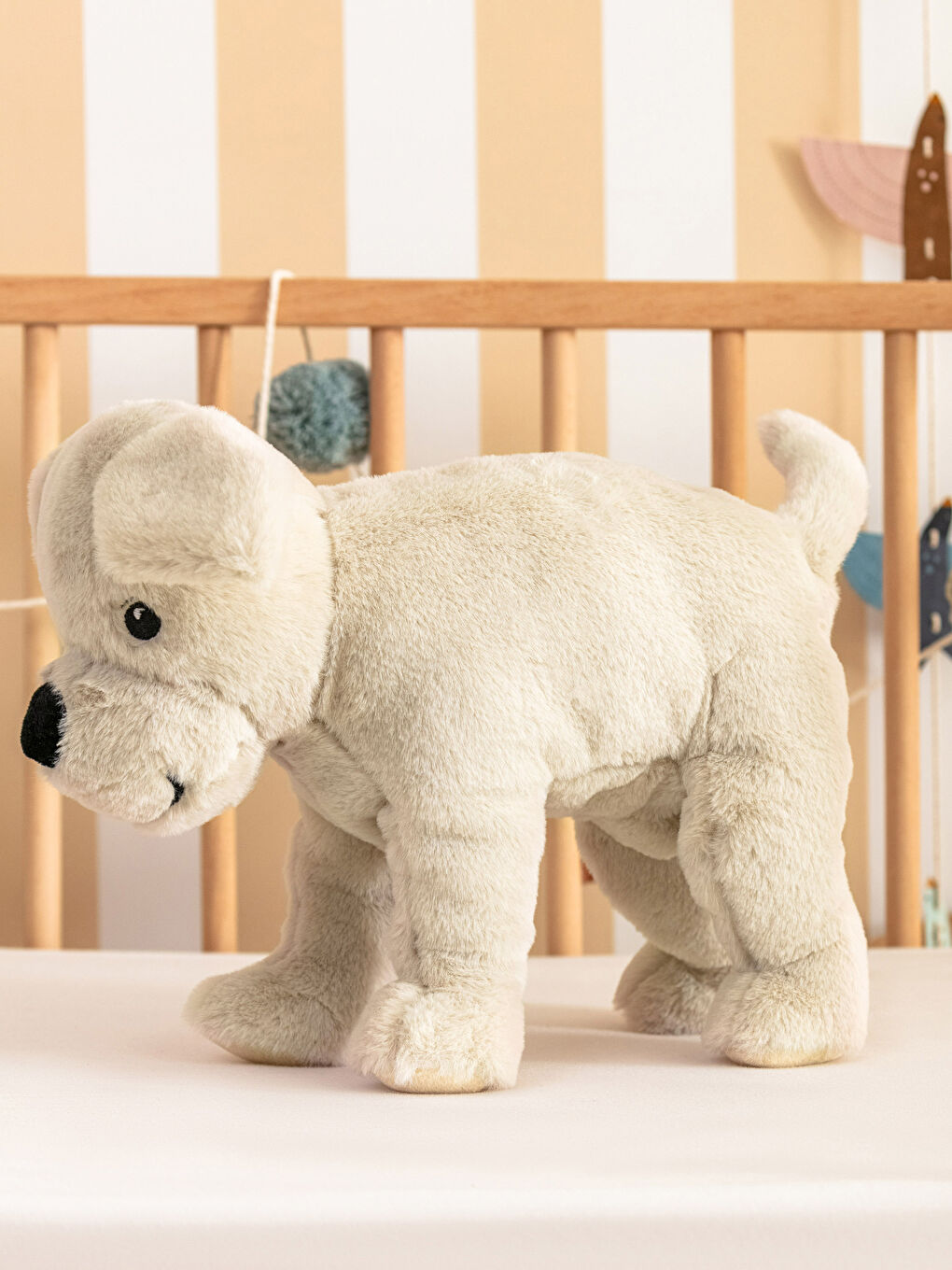 Karışık Köpek Figürlü Dolgulu Pelüş Bebek Kırlent 50 cm-1