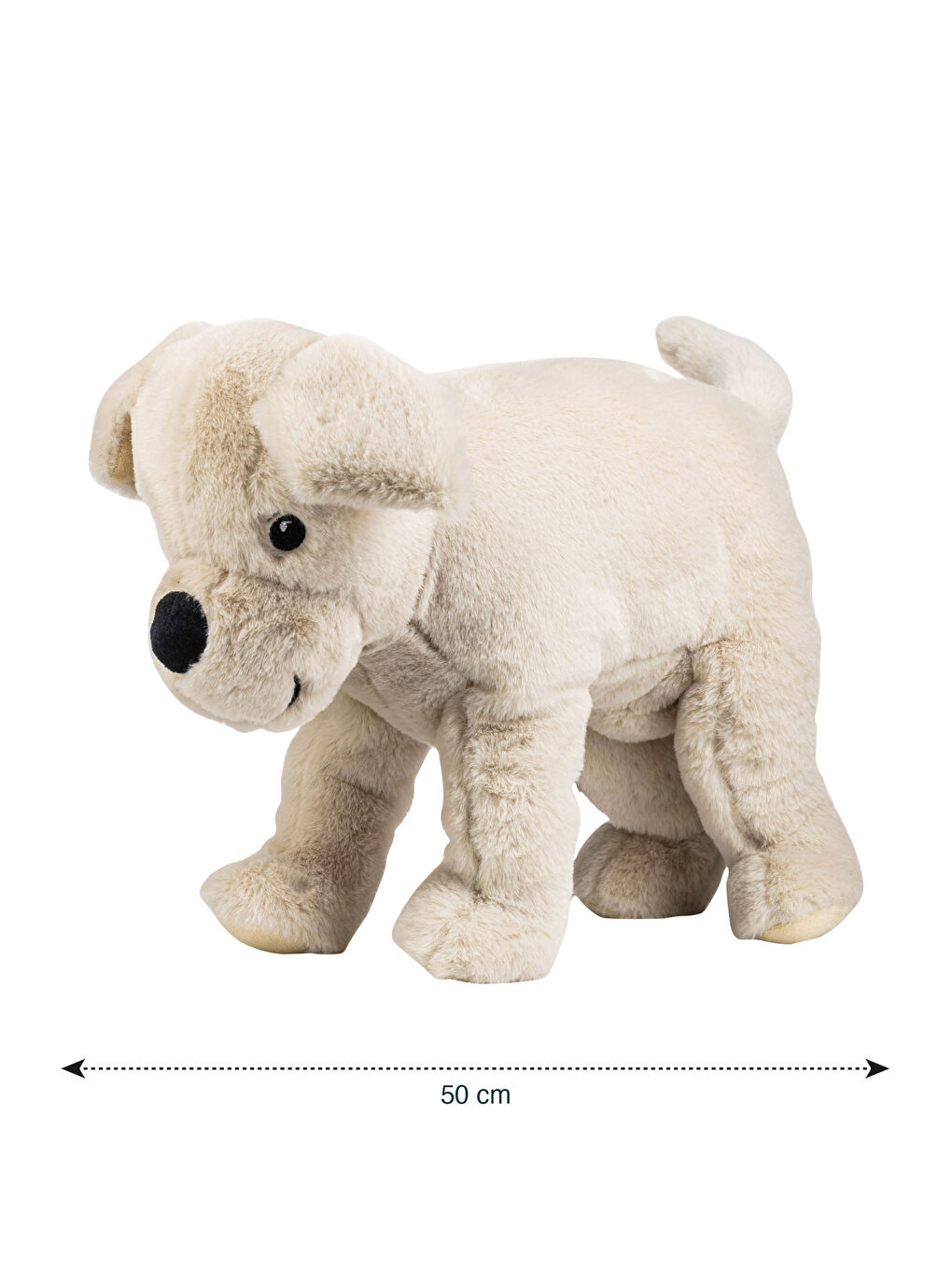 Karışık Köpek Figürlü Dolgulu Pelüş Bebek Kırlent 50 cm-3