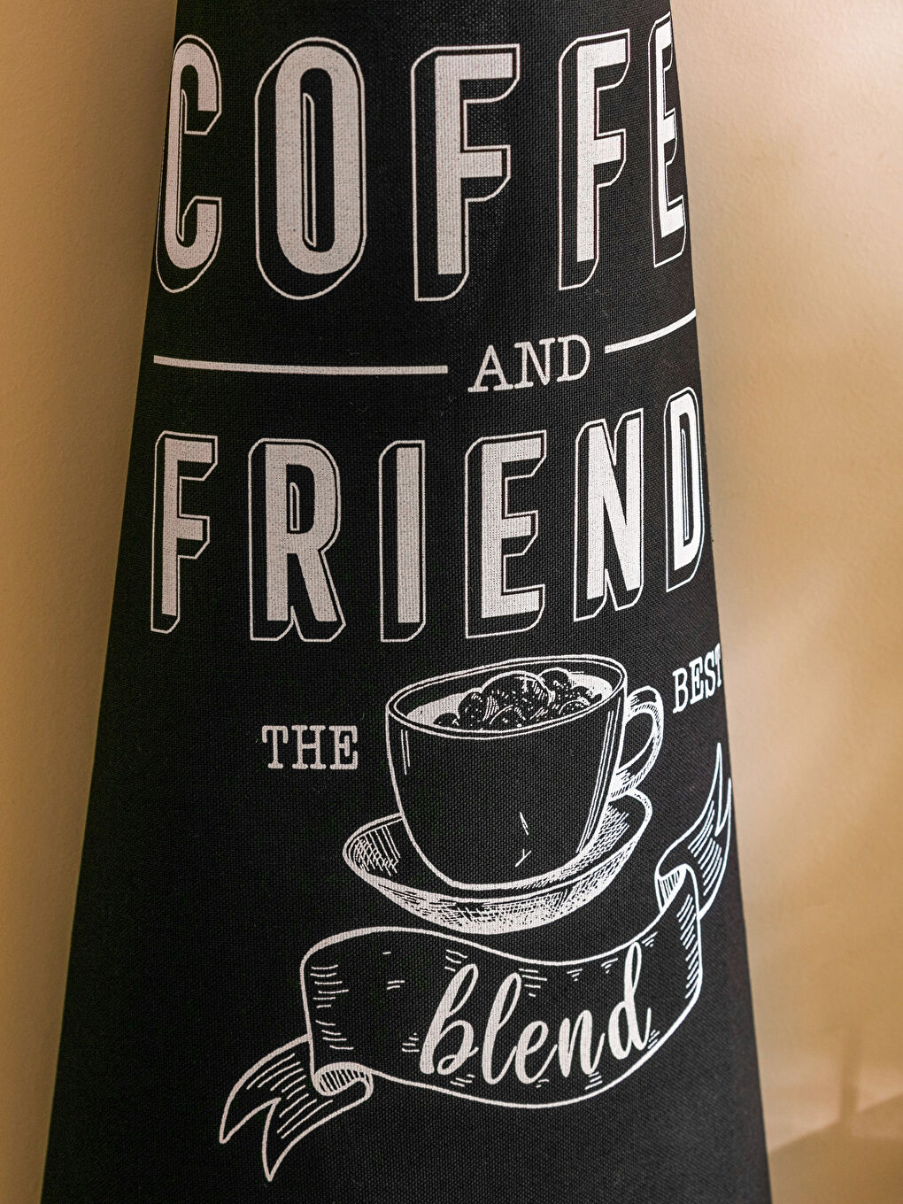 Siyah Baskılı Mutfak Önlüğü-1