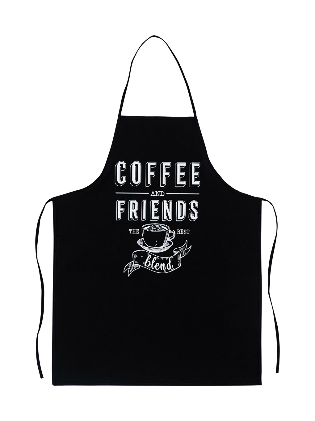 Siyah Baskılı Mutfak Önlüğü-2