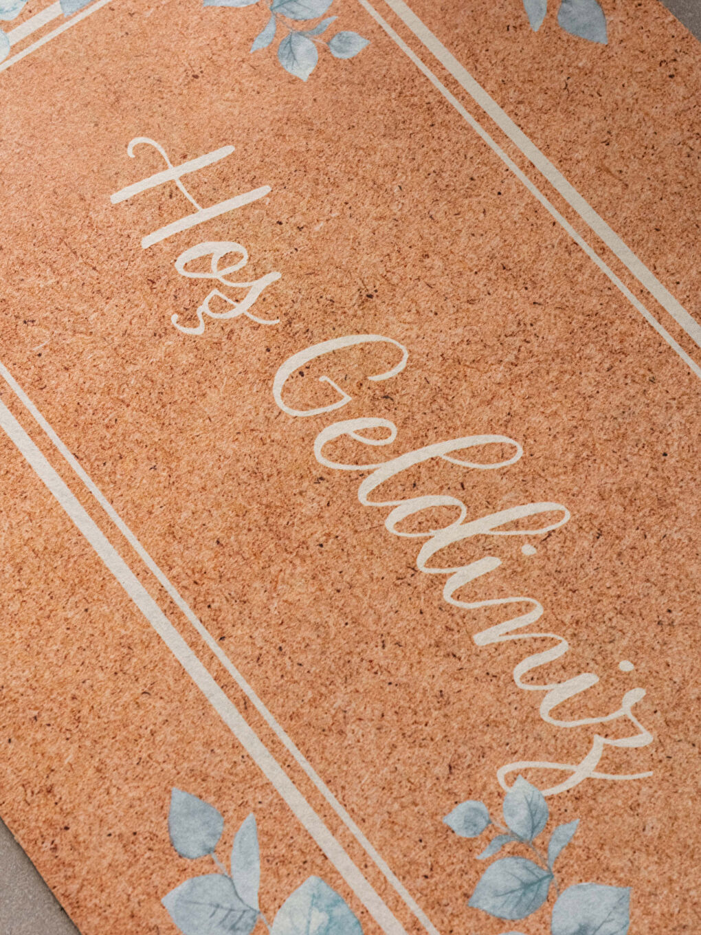 Karışık Baskılı Kapı Önü Paspası 45x75 cm-1