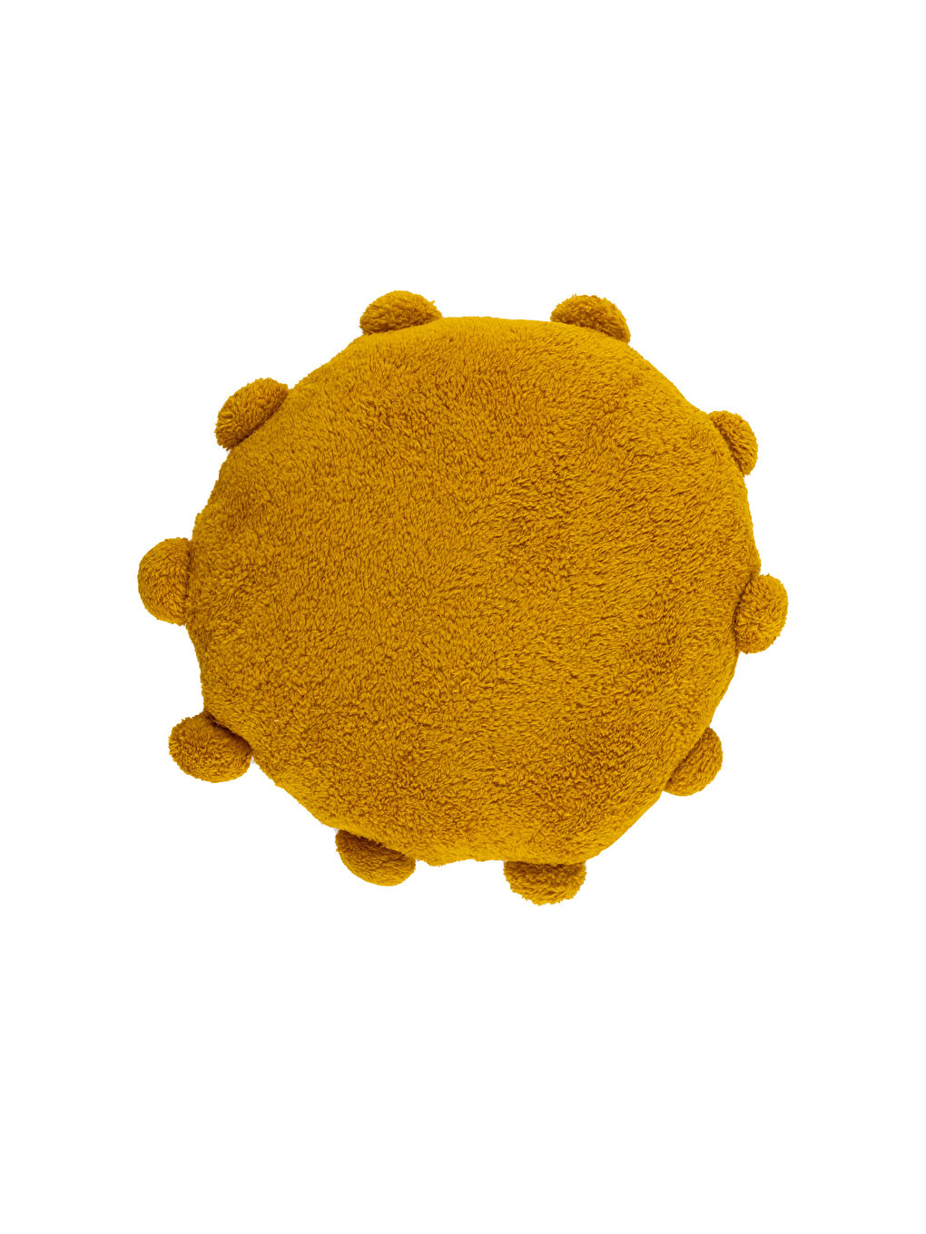 Sarı Dolgulu Pelüş Bebek Kırlent-3