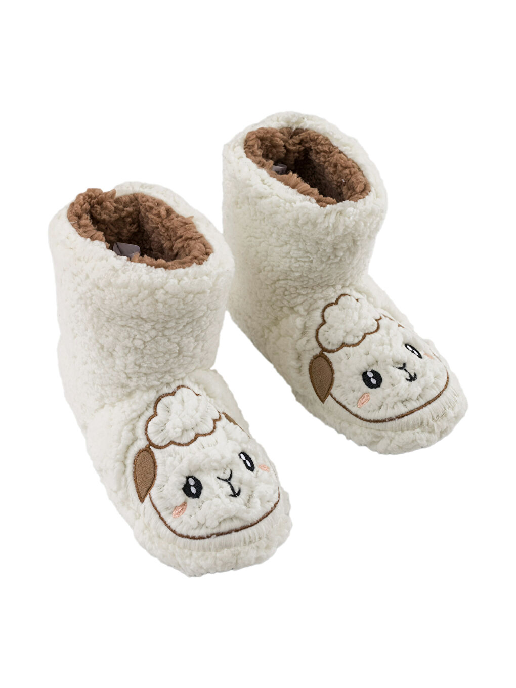 Women's Home Boots with Plush Animal Figures-4