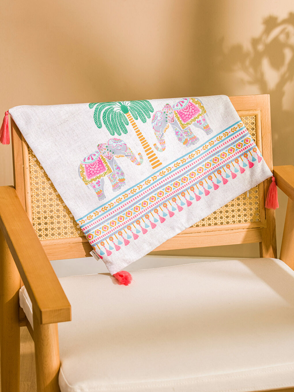 піл принтті жастық тысы 45x45 см-1