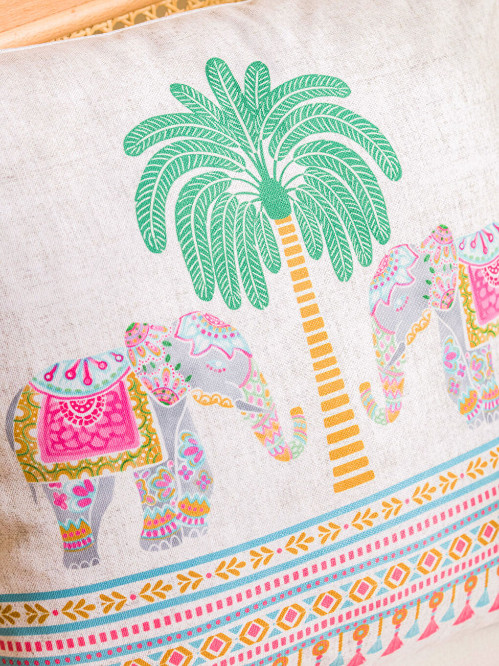 піл принтті жастық тысы 45x45 см-2