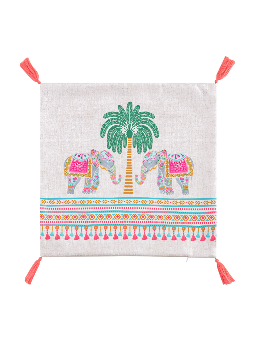 піл принтті жастық тысы 45x45 см-4