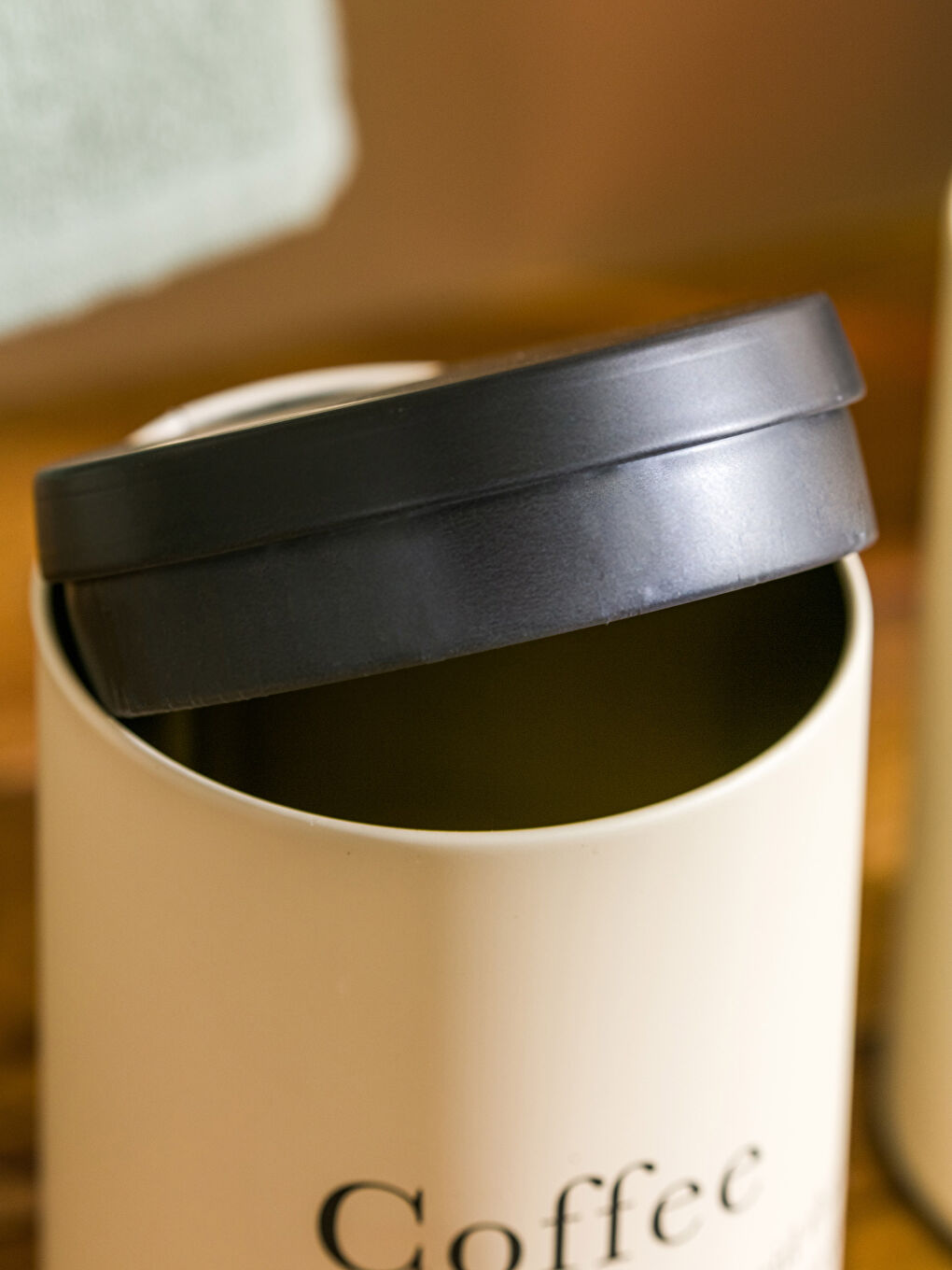 Siyah Yazı Baskılı Saklama Kabı 2'li-2