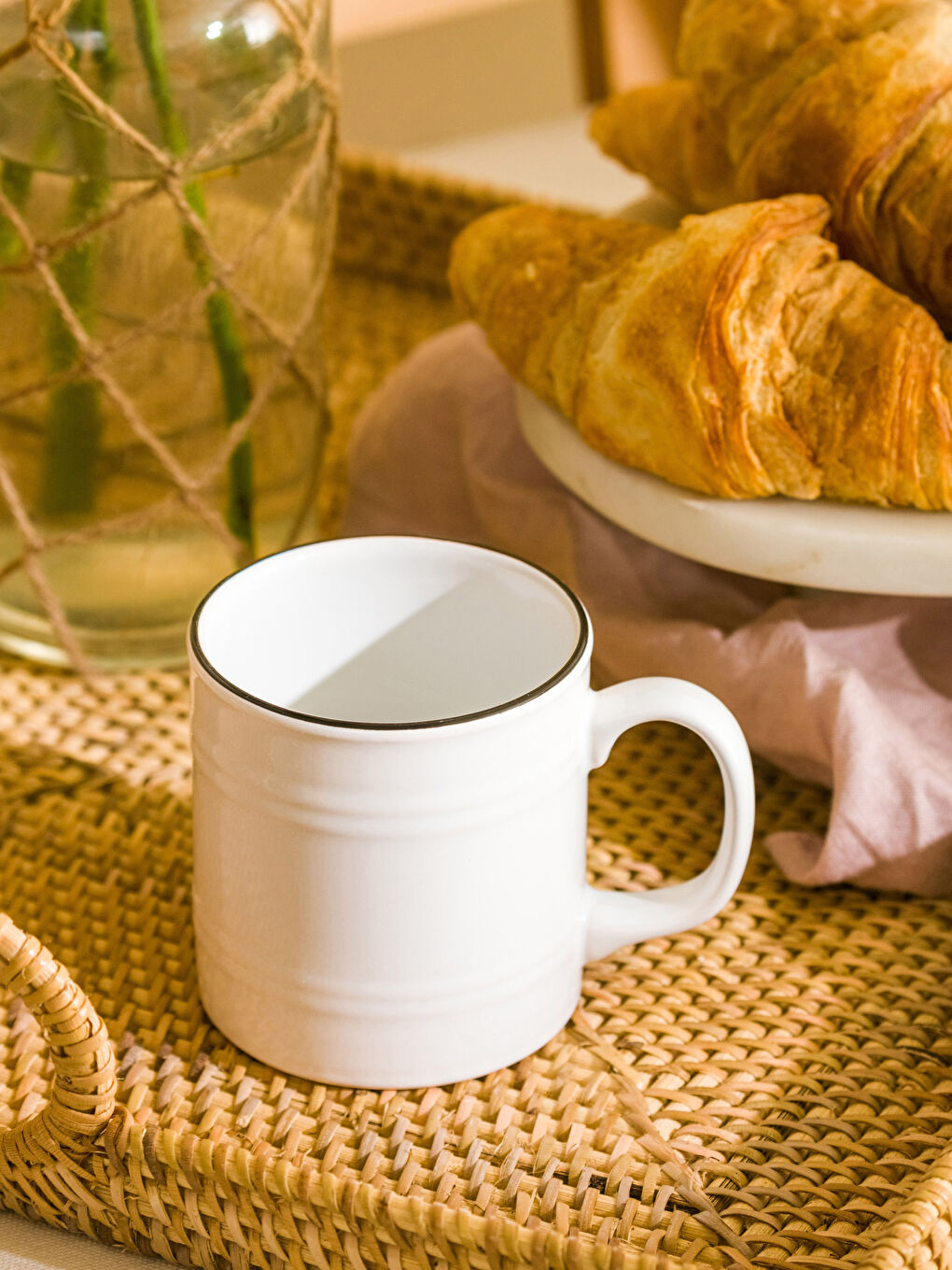 LCW HOME Karişik Baskılı Seramik Kupa 320 ml - 1
