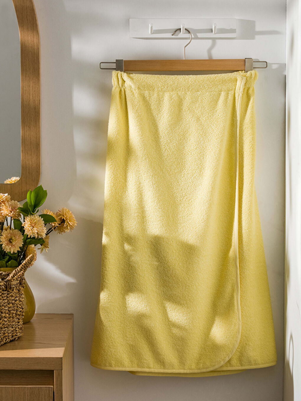 Button Closure Women's Bathrobe -S3H435Z8-SKR