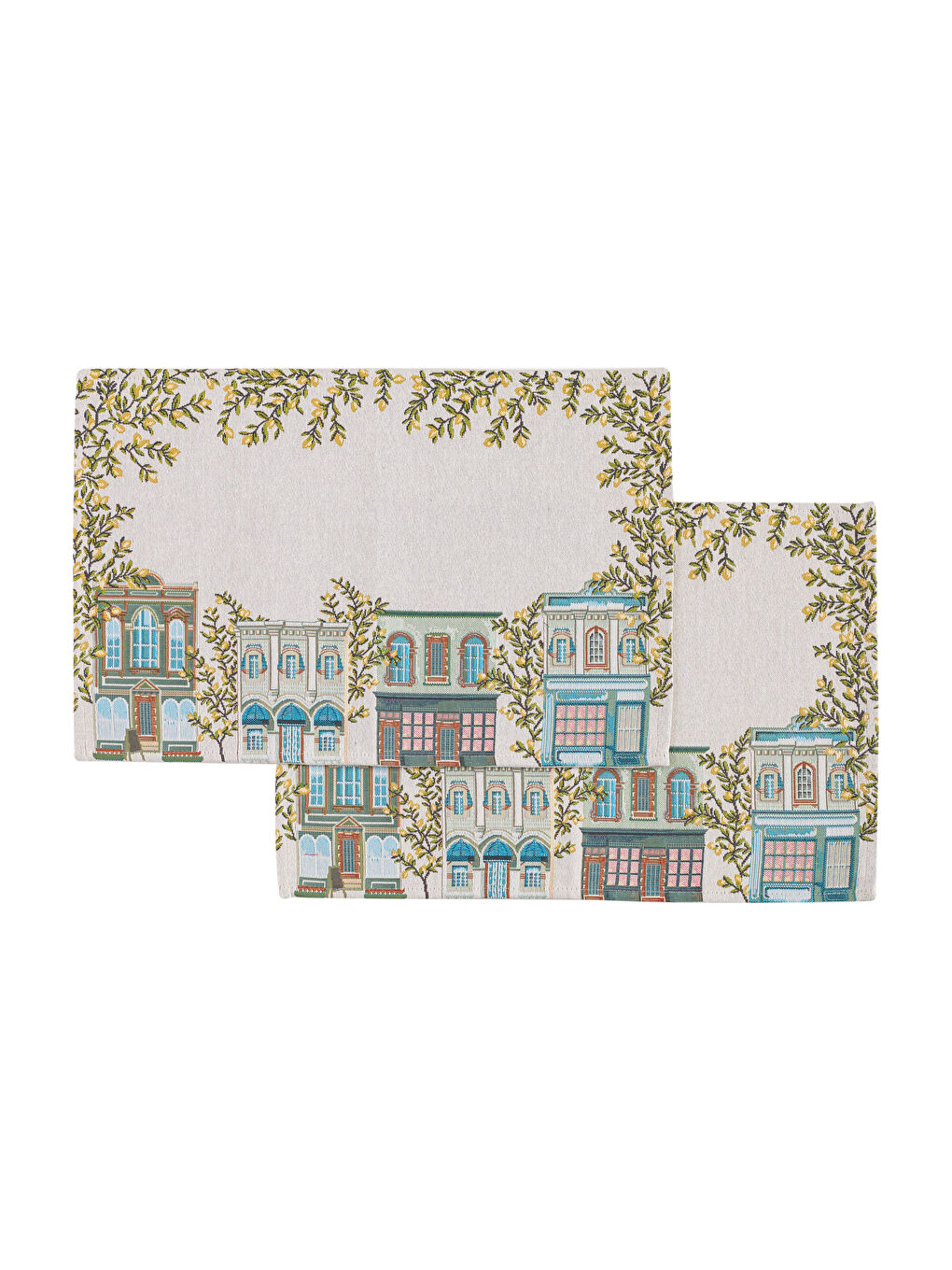 Подтарельник с принтом, 2 упаковки, 33x50 см-5