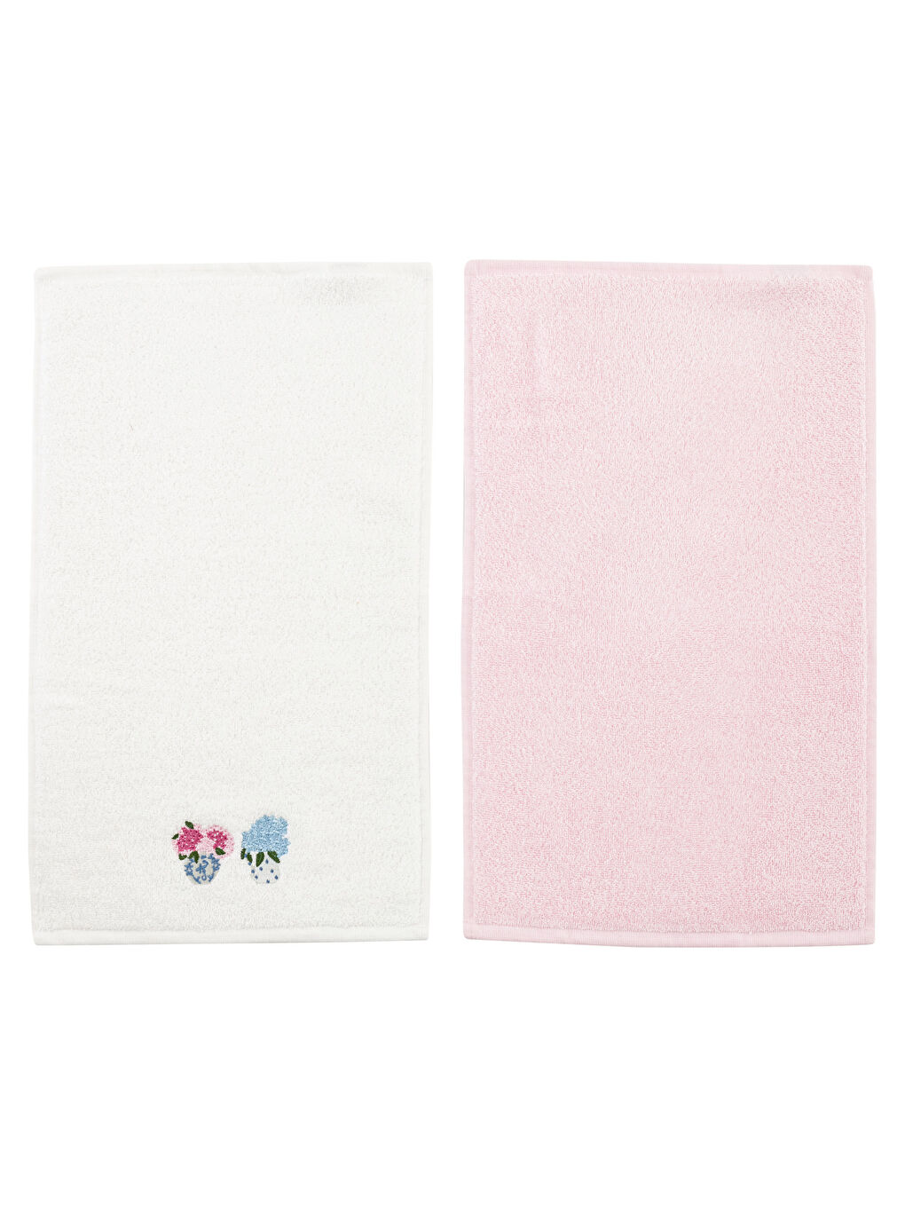 Serviette d'invité brodée 2 pcs 30x50 cm-4