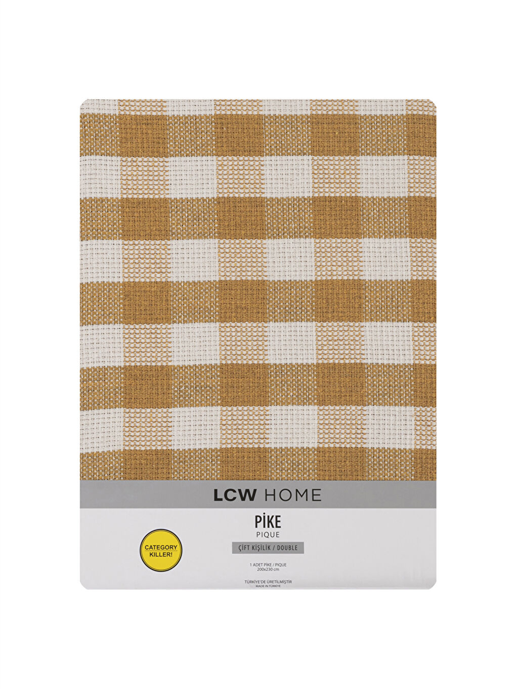 Plaid Patterned Double Pique 200x230 Cm -S3H847Z8-V4Q