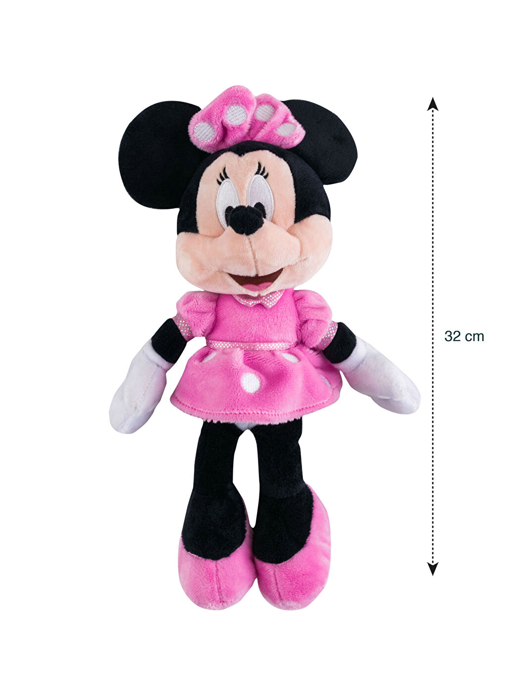 Minnie Mouse Embroidered Filled Baby Throw Pillow 32 Cm-2