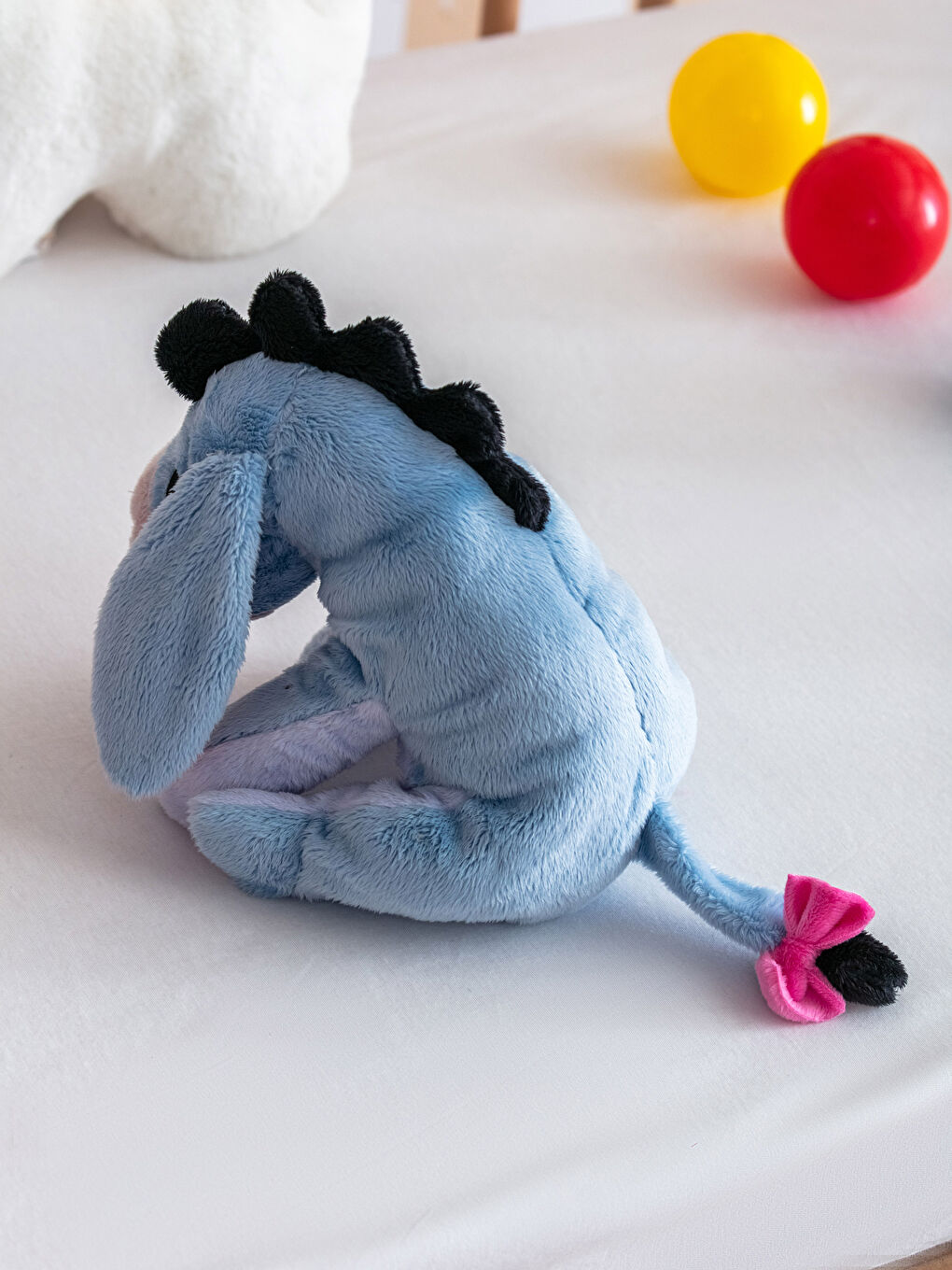 Karışık Nakışlı Dolgulu Bebek Kırlent 34 cm-2