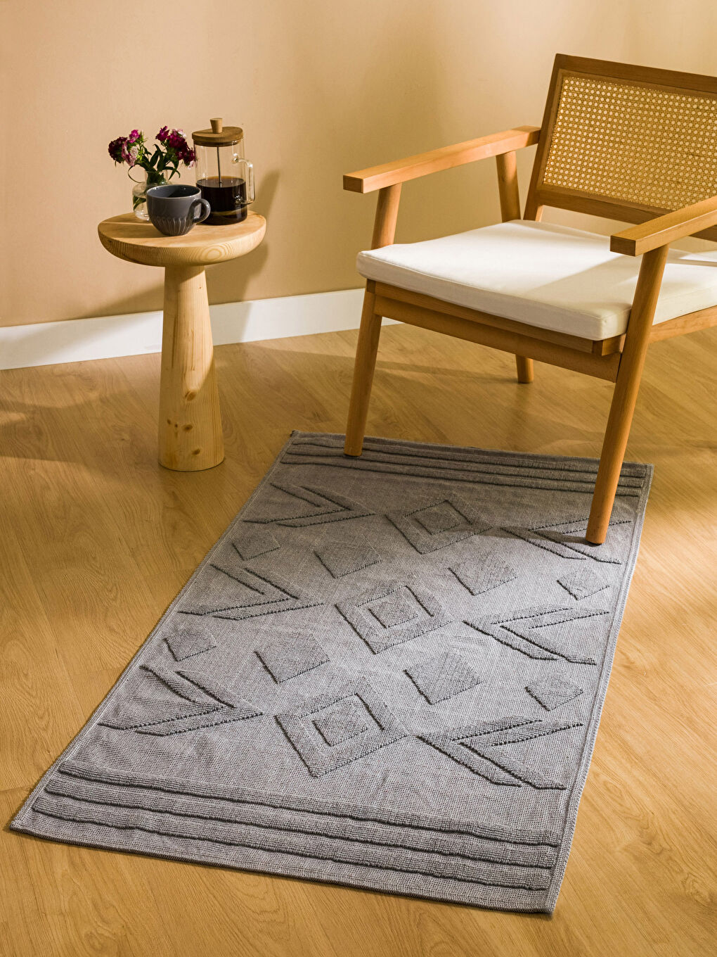 Self Patterned Rug 80x150 Cm -S3HN90Z8-V43