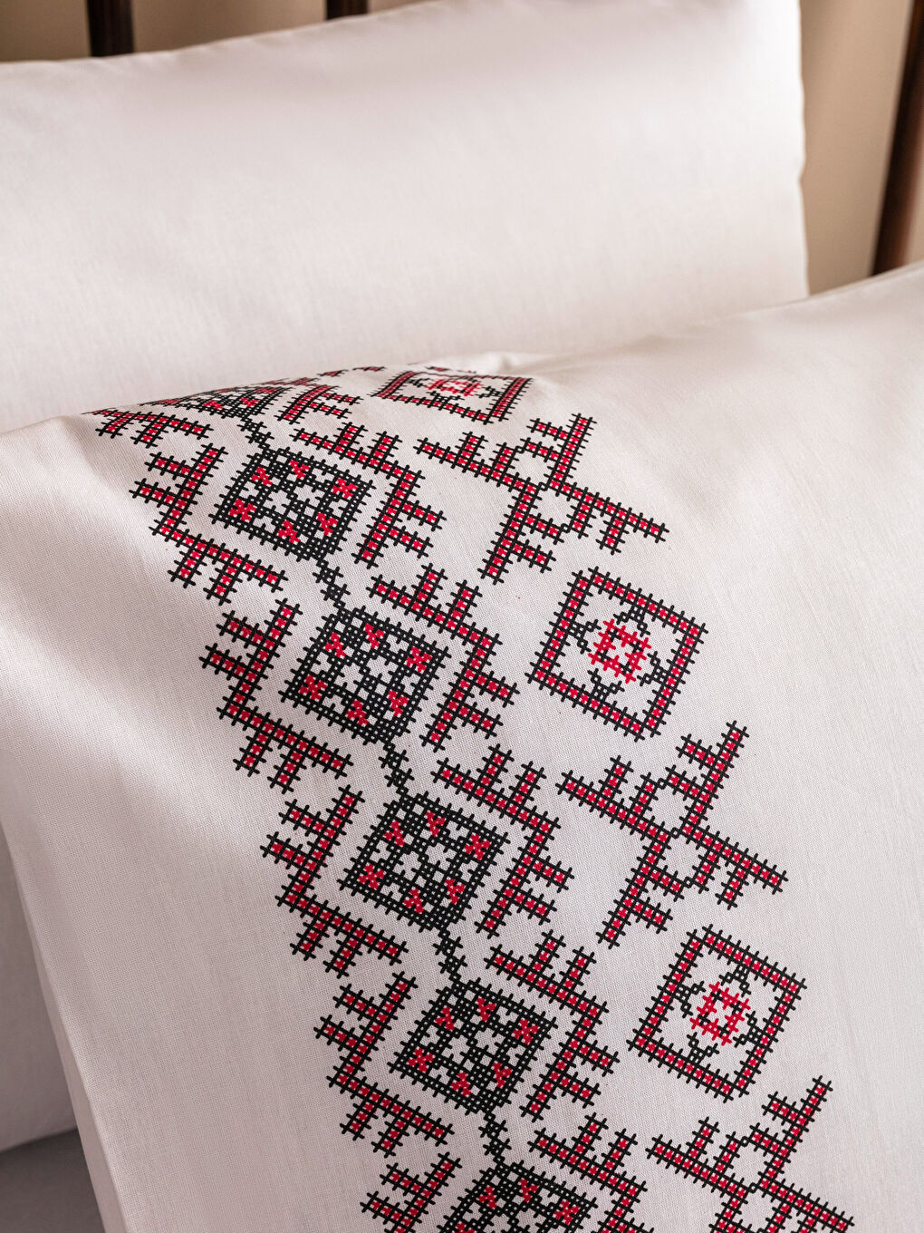 Printed Cotton Double Duvet Cover Set-3