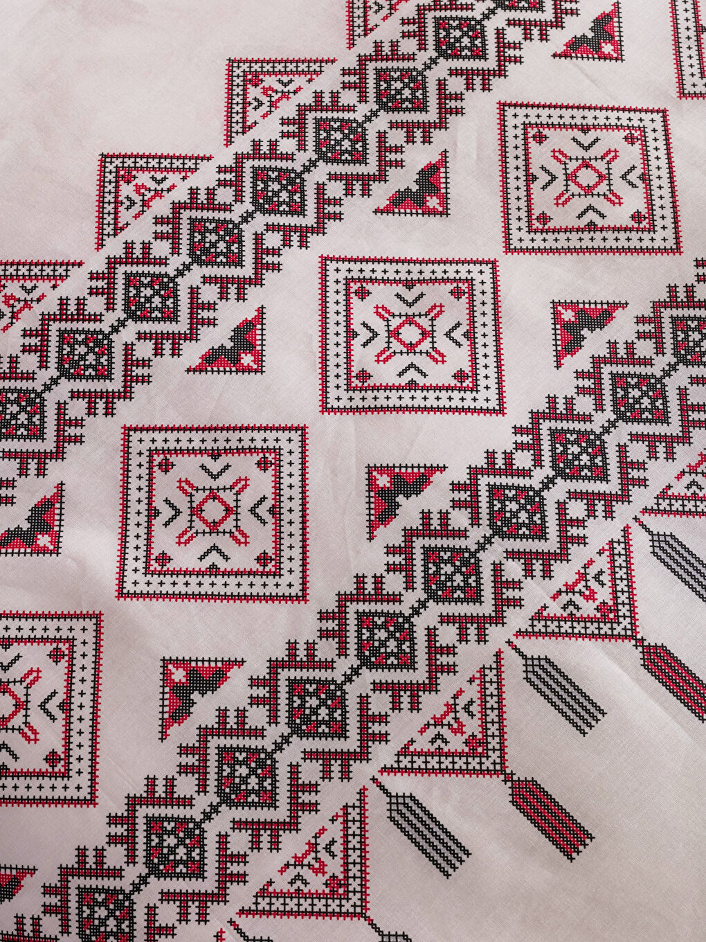 Printed Cotton Double Duvet Cover Set-4