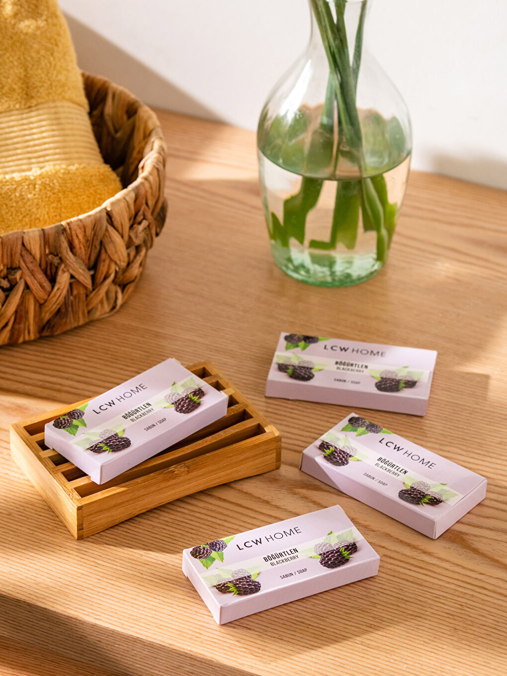 Böğürtlen Kokulu Katı Sabun 50 g-2